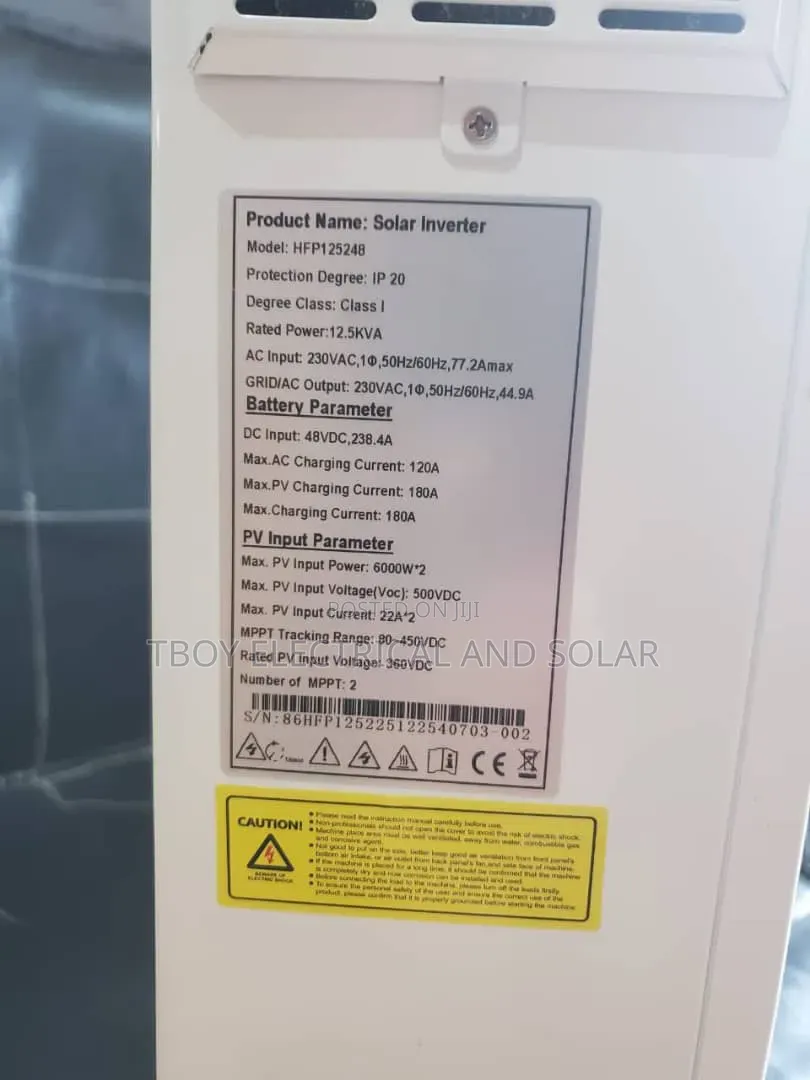 Jordy Ele 12.5kva Hybrid Inverter
