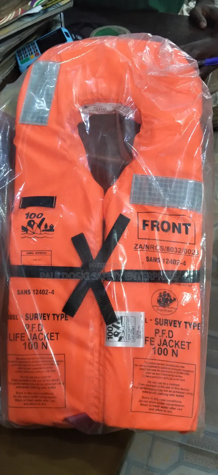 Surver Type Life Jackets