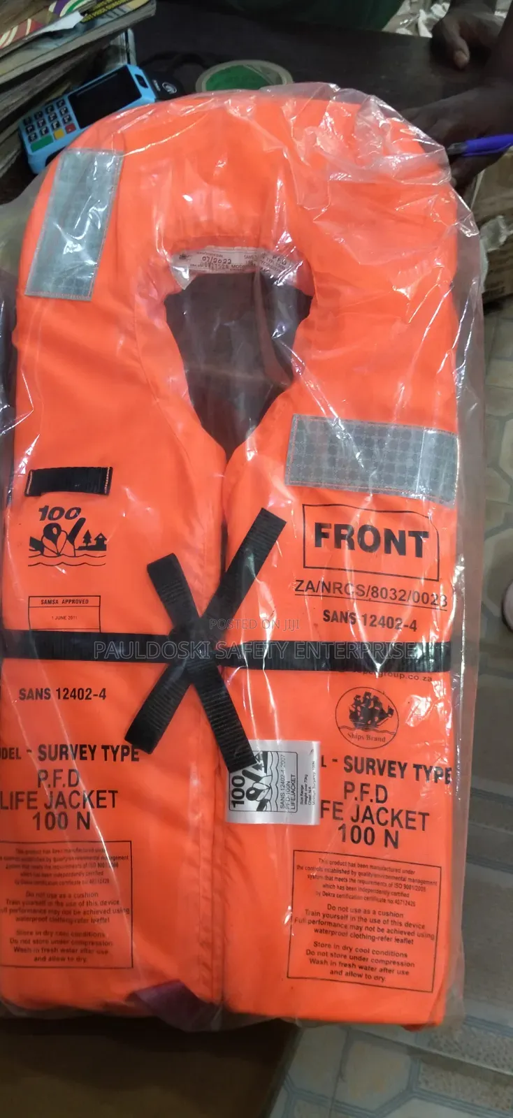 Surver Type Life Jackets