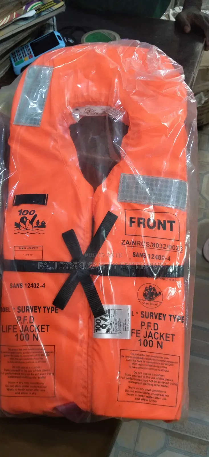 Surver Type Life Jackets