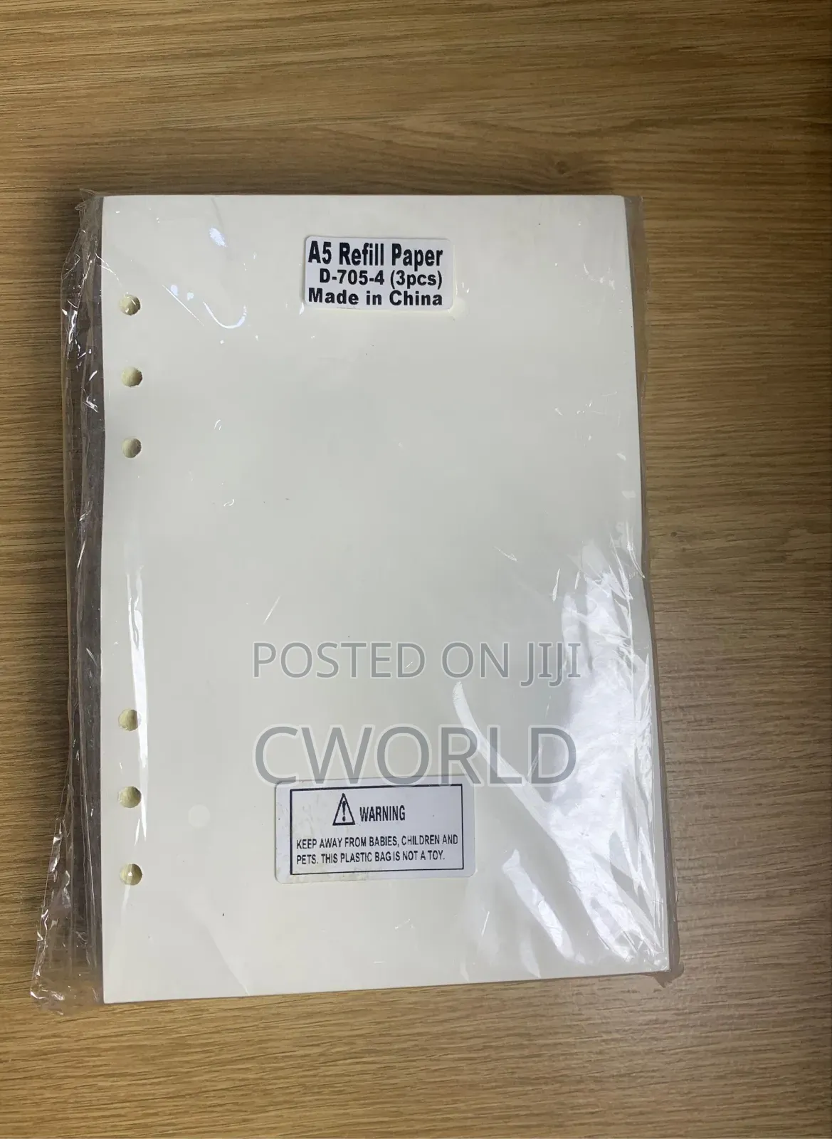 A5 6-hole Refill Paper