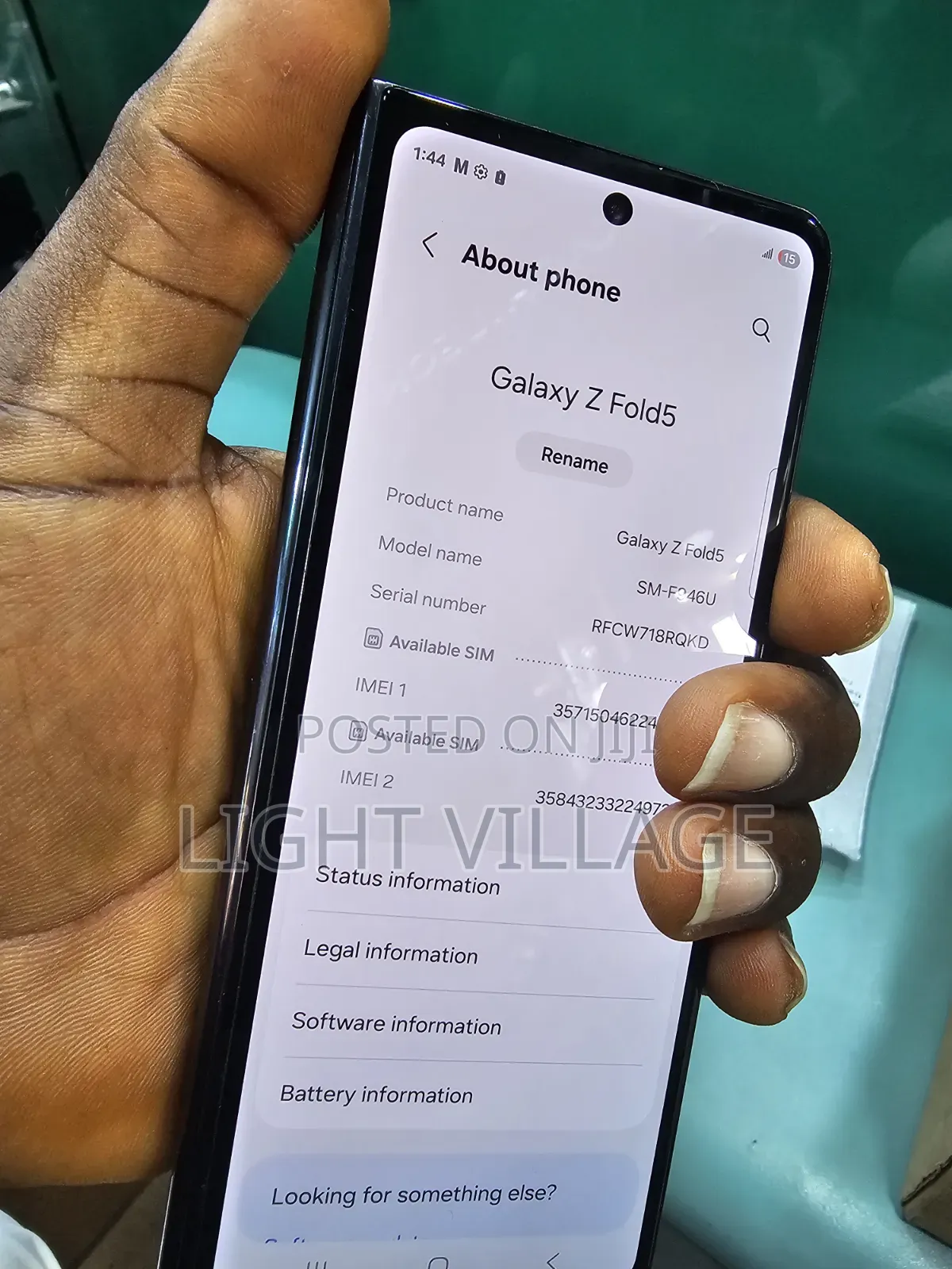 Samsung Galaxy Z Fold 5 512 GB Black