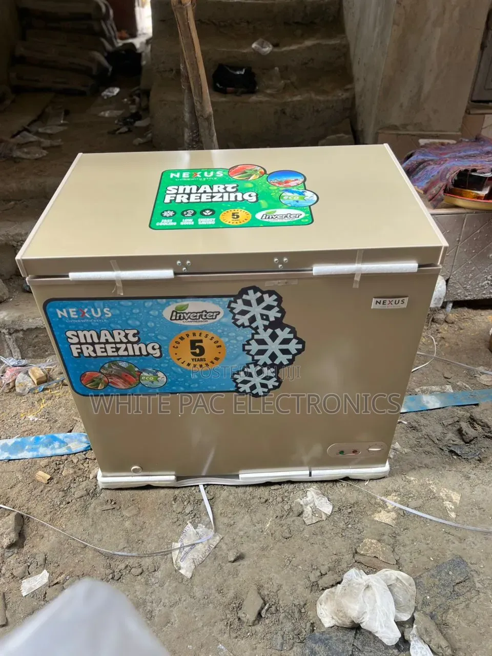 Nexus 200 Liters Inverter Freezer ( 65w ) Fast Freezing 5 Yrs Warranty