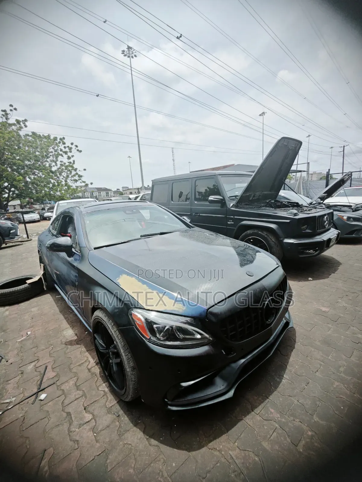 C43 2018 Coupe Windscreen Glass Available Installed at Chimatex