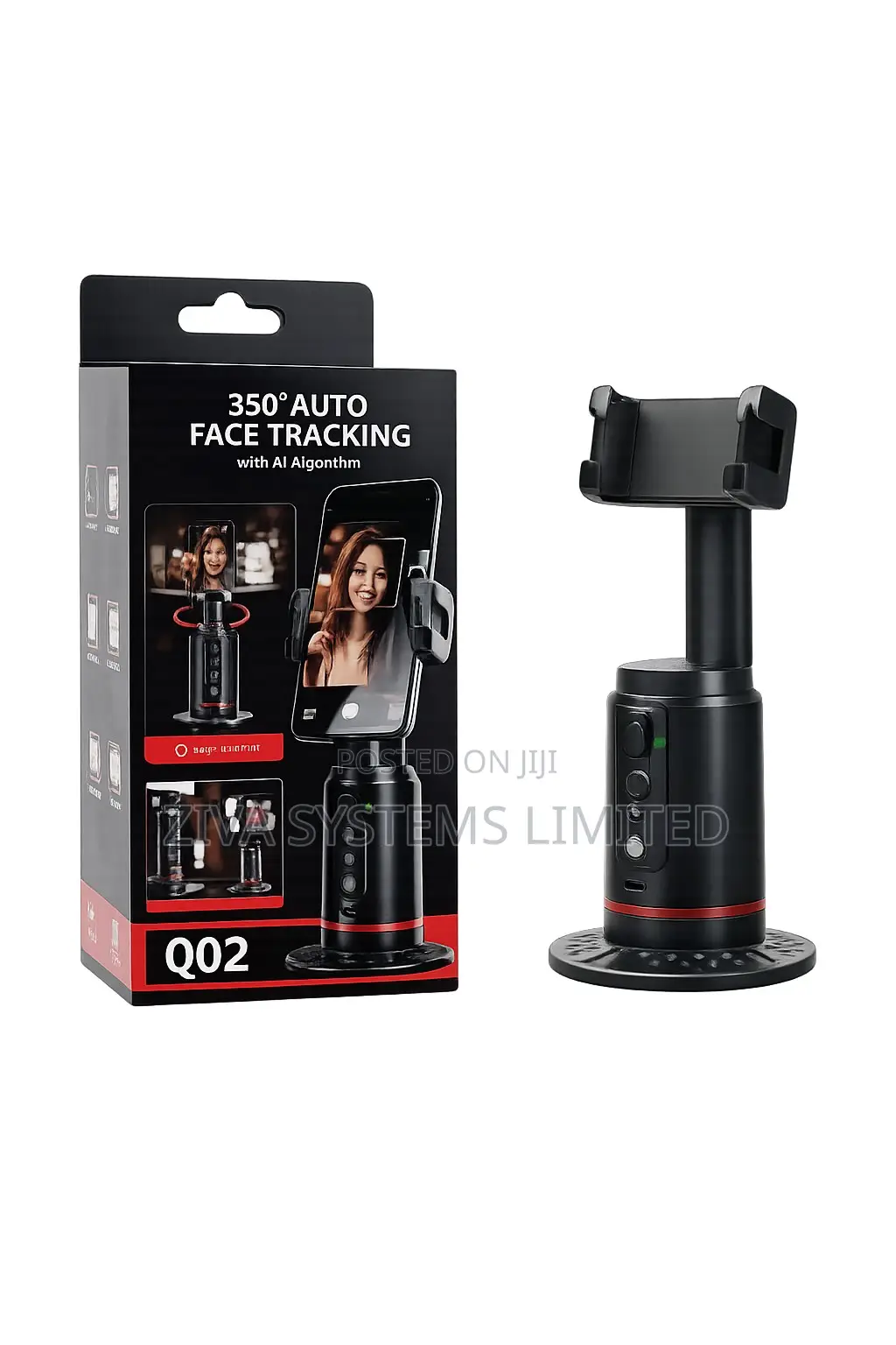 Q02 360 Auto Face Tracking Selfie Stick Tripod