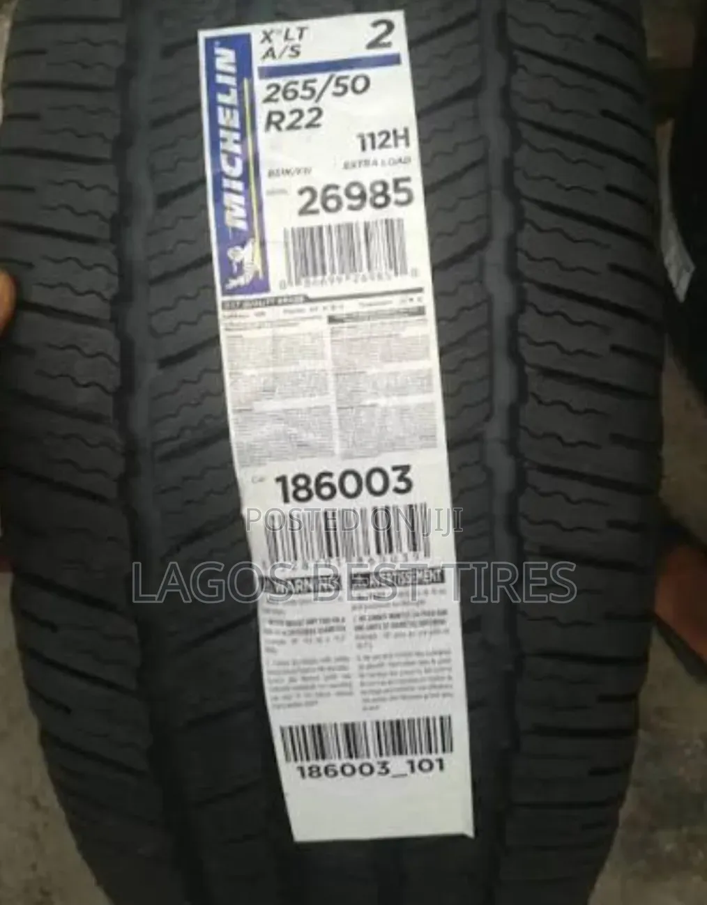 ​ Michelin XLT a/S 2 - 265/50r22 112h Xl (Extra Load)