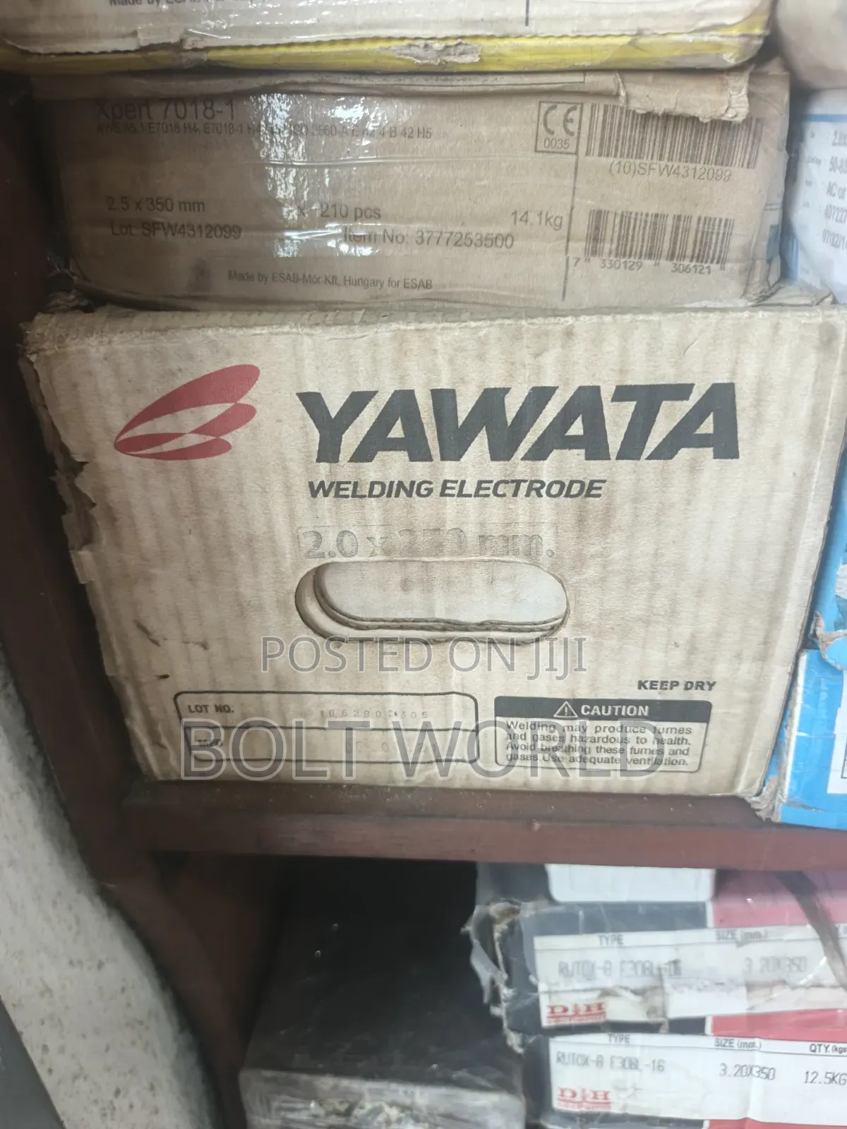 Yawata Stainless Steel Electrode 2.0x250