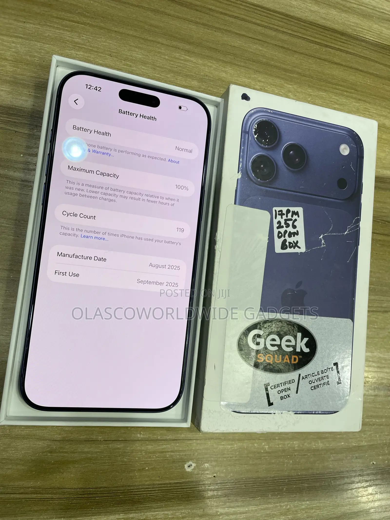 New Apple iPhone 17 Pro Max 256 GB Blue