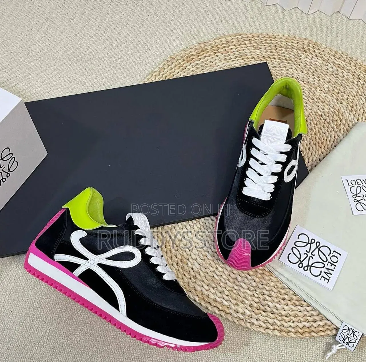 Neon Luxe Edge Sneakers
/ Buy One Get a Free Sock