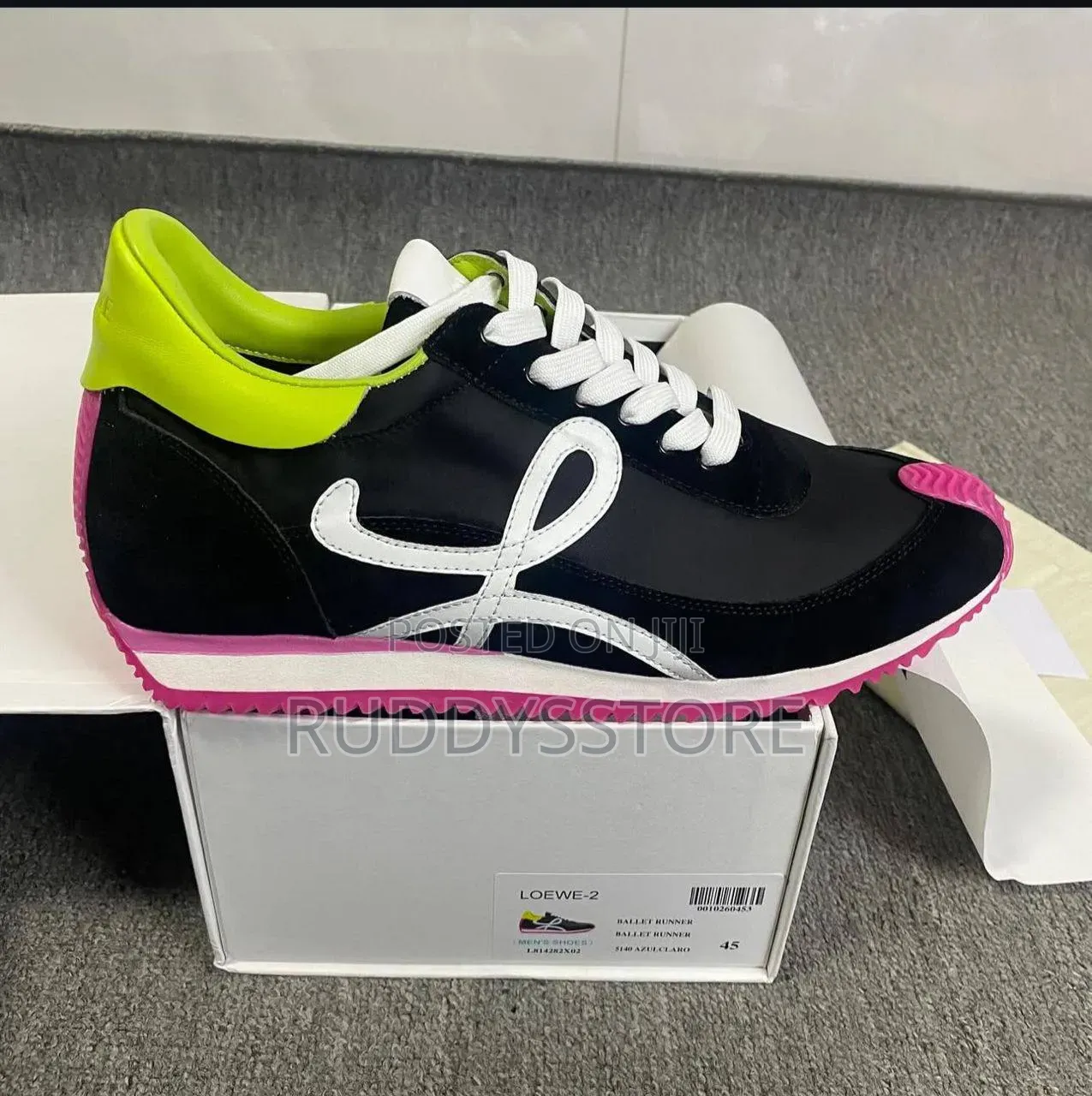 Neon Luxe Edge Sneakers
/ Buy One Get a Free Sock