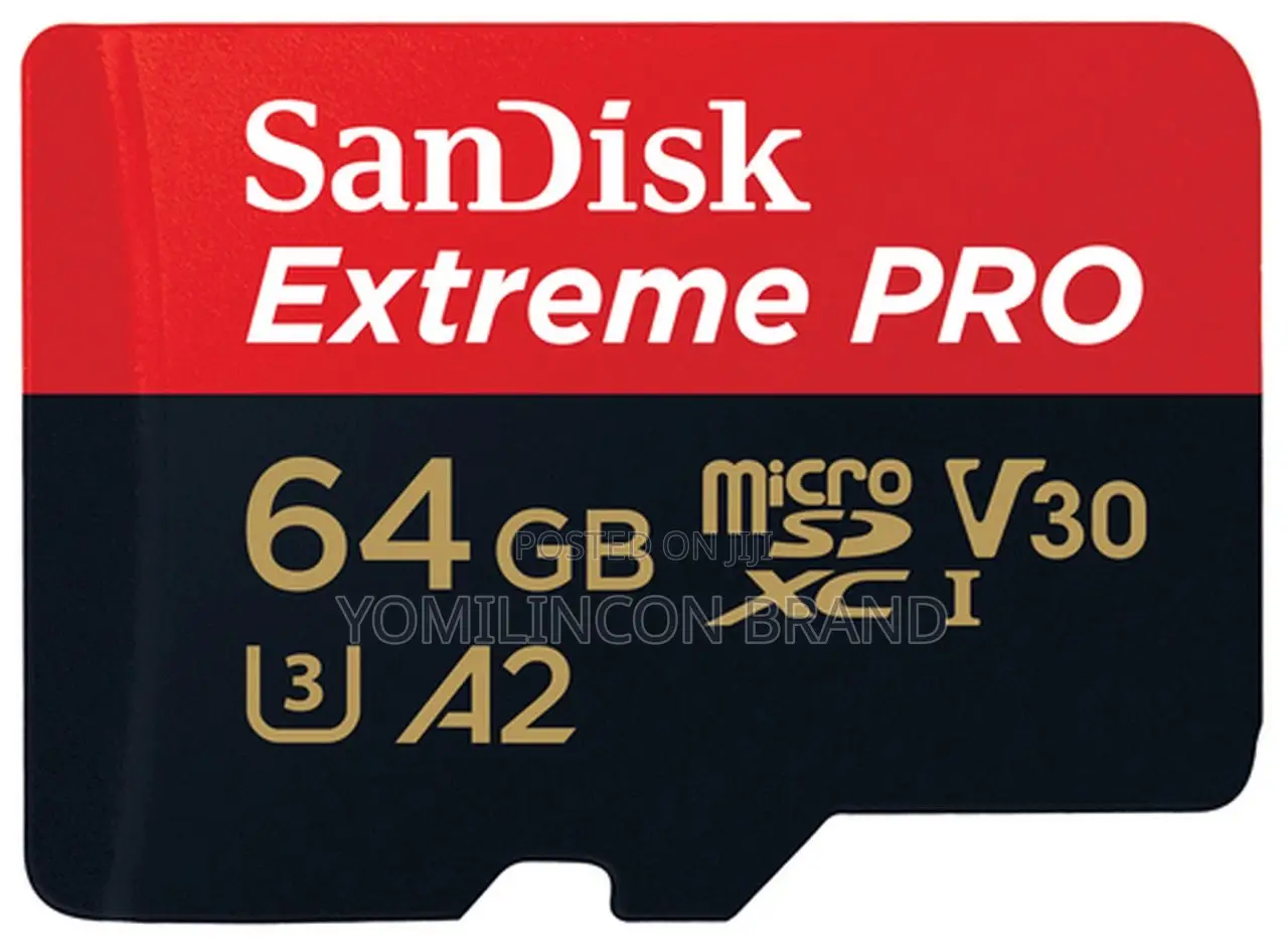 64gb Extreme Pro SDXC 200mbs