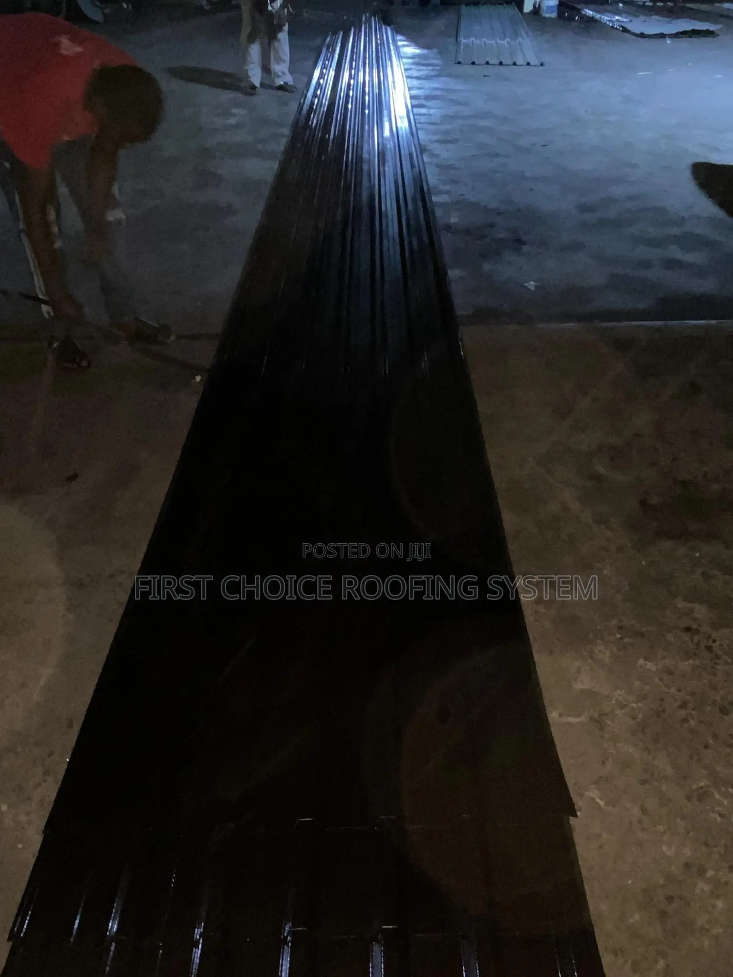 Pure Oven Baked Aluminum Roofing Sheet.