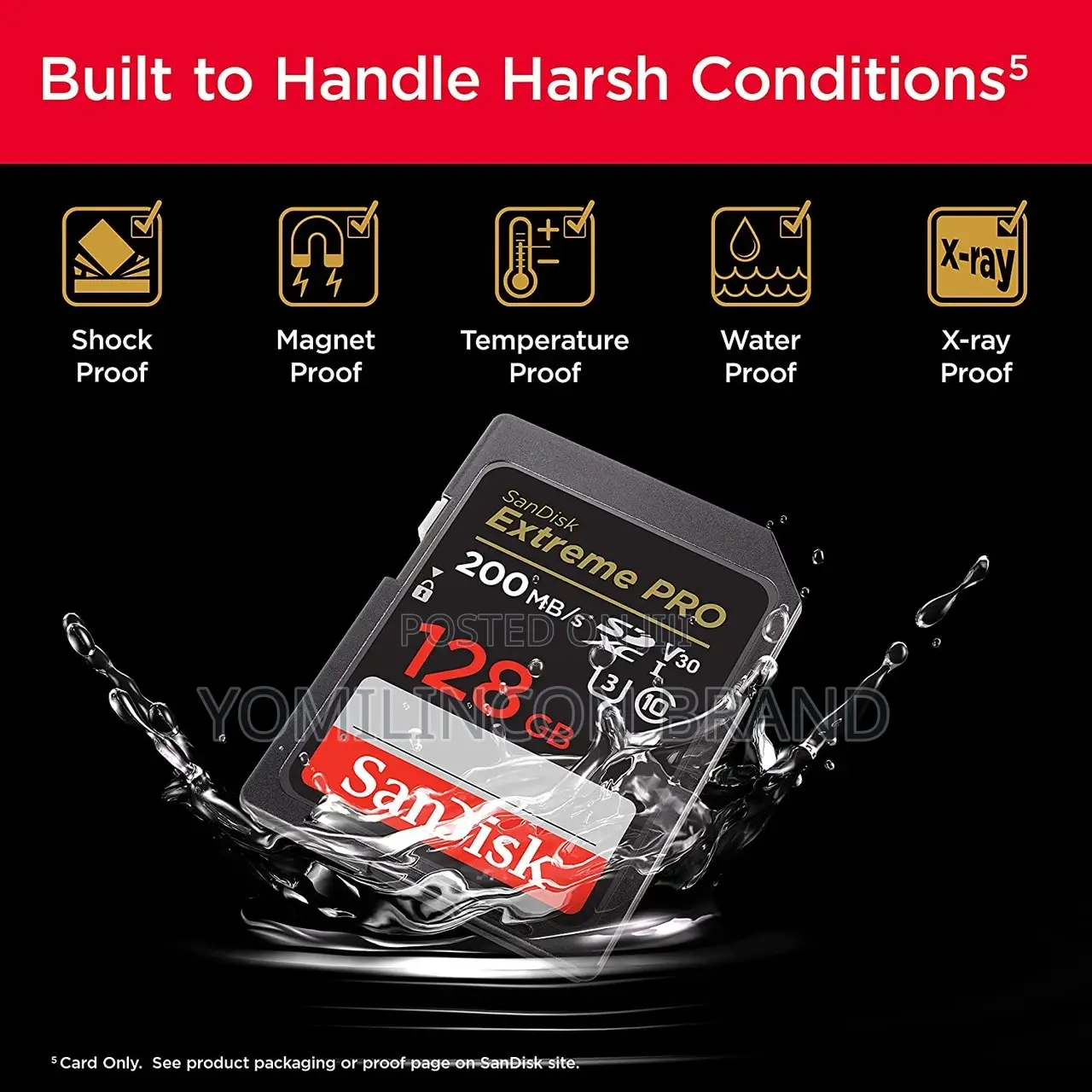 128 Gb Extreme Pro SDXC 200mbs