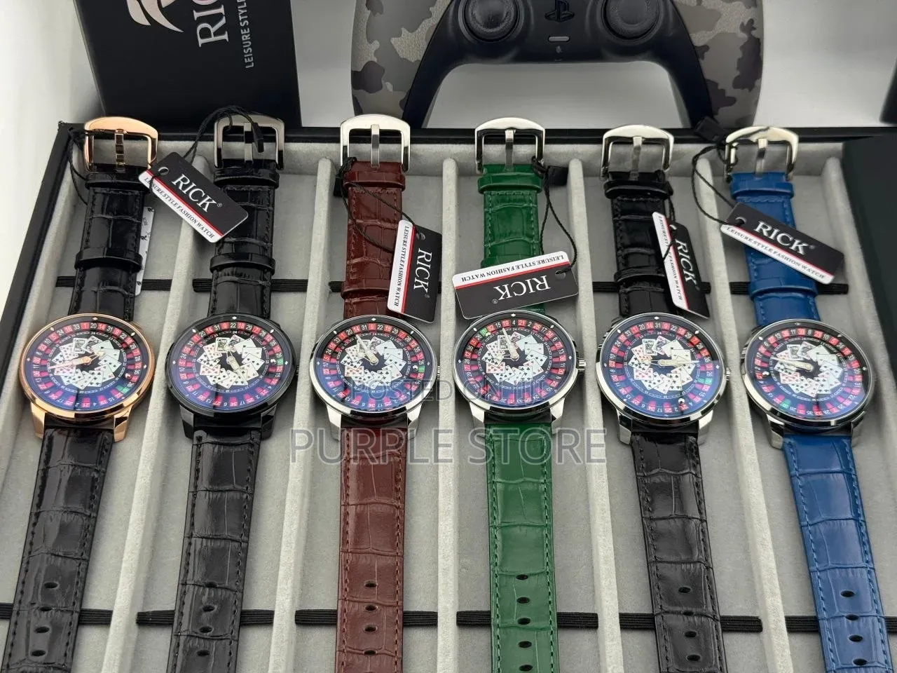 Rick Rotating Dial Wristwatches