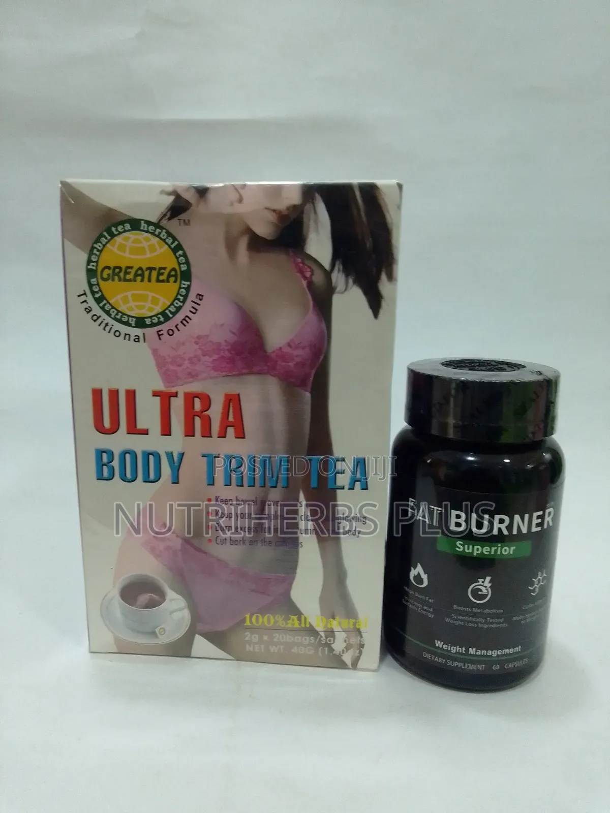 Ultra Body Trim Tea+Fat Burner Capsules:An Effective Weight Loss Combo