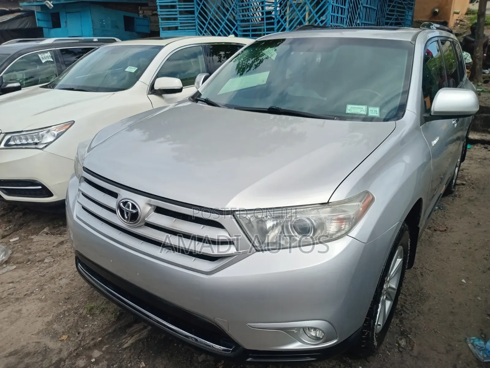 Toyota Highlander Limited 2012 Silver