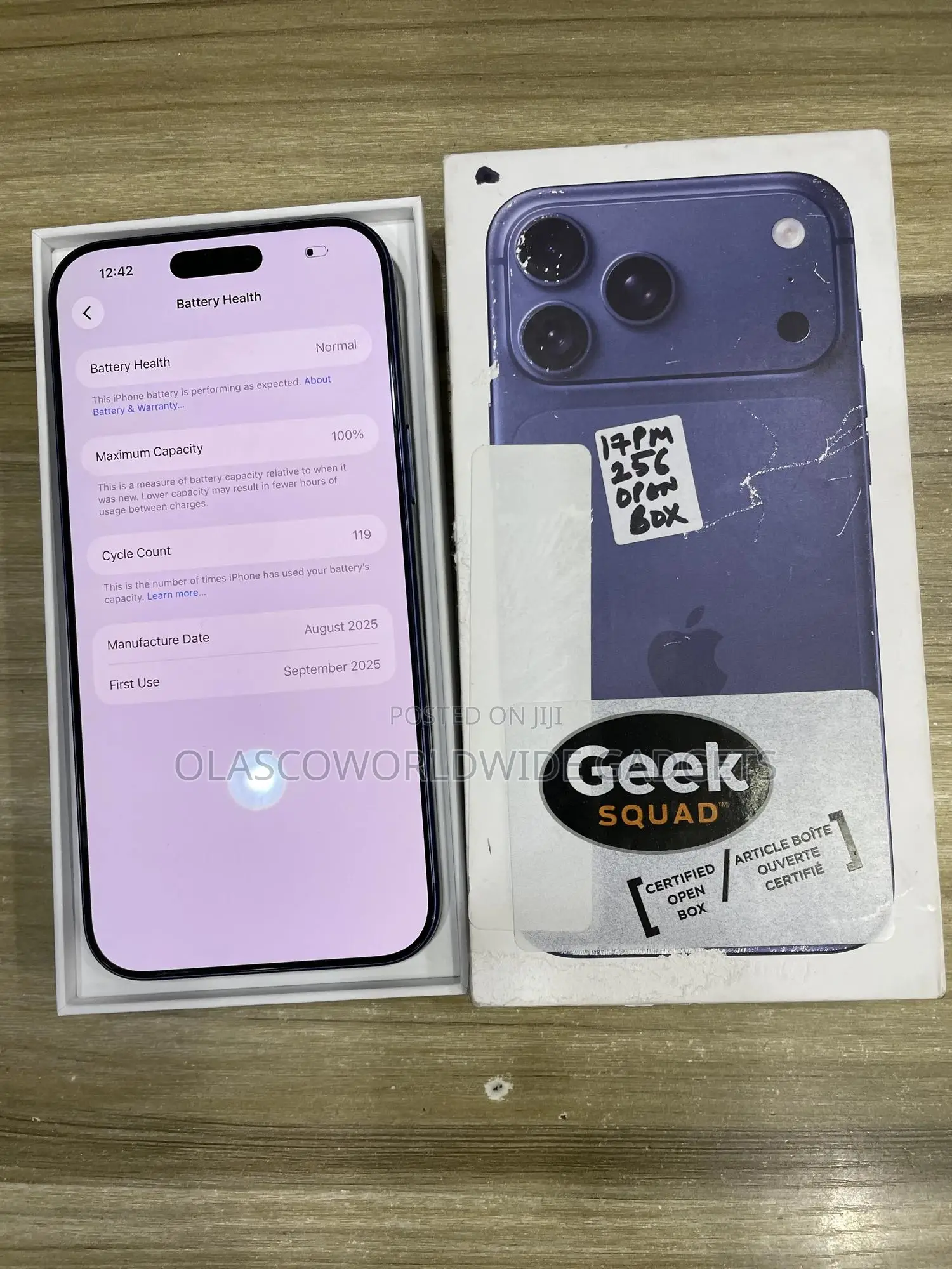 New Apple iPhone 17 Pro Max 256 GB Blue