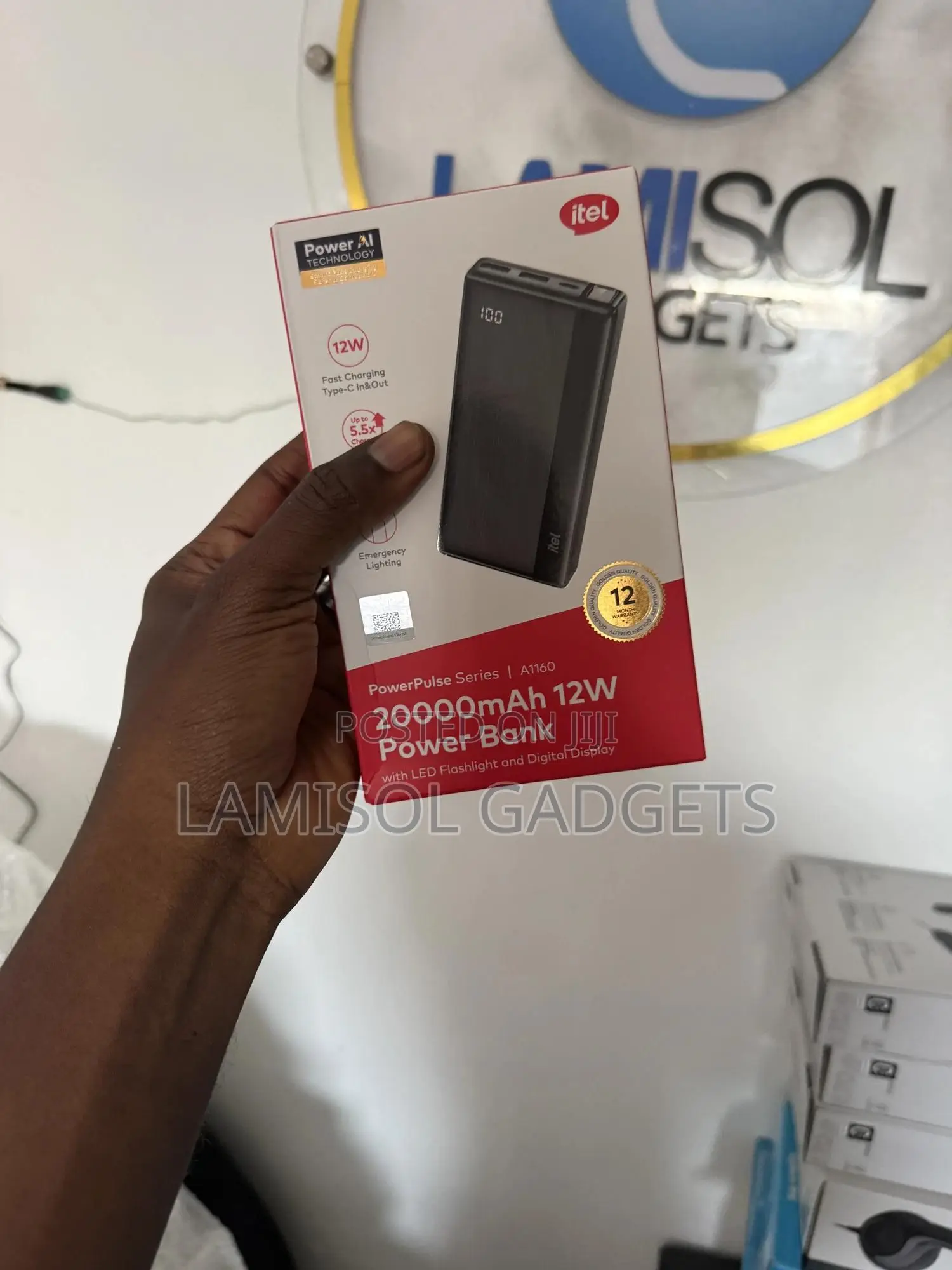Itel Power Bank 20000 Mah
