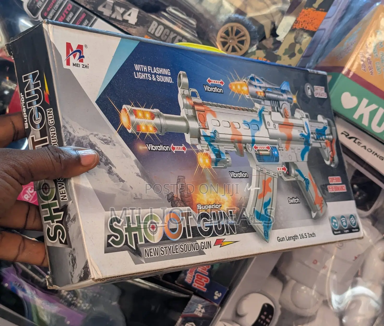 Superior Performance Shoot Kids Toy Gun Ages 5+