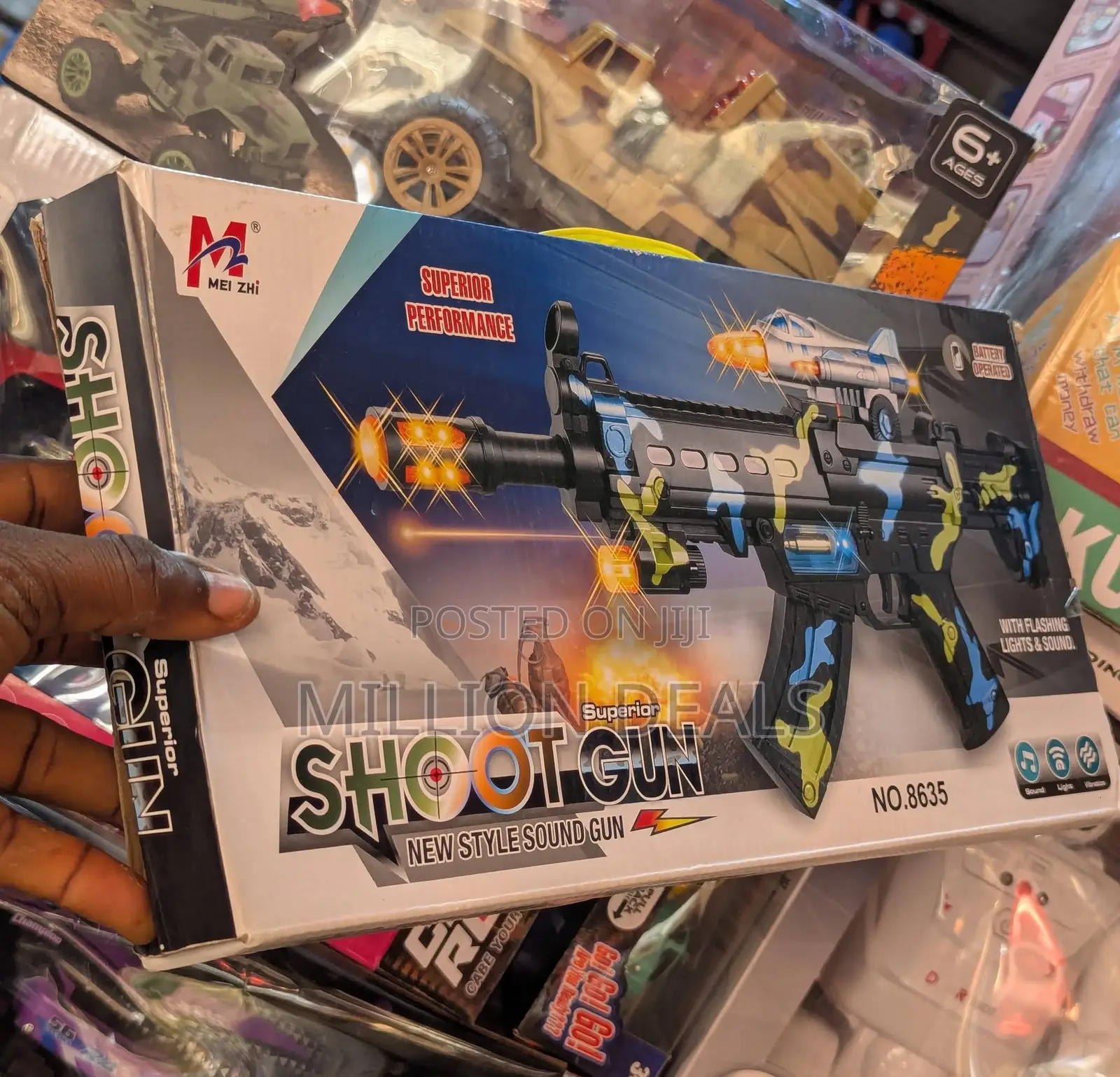 Superior Performance Shoot Kids Toy Gun Ages 5+