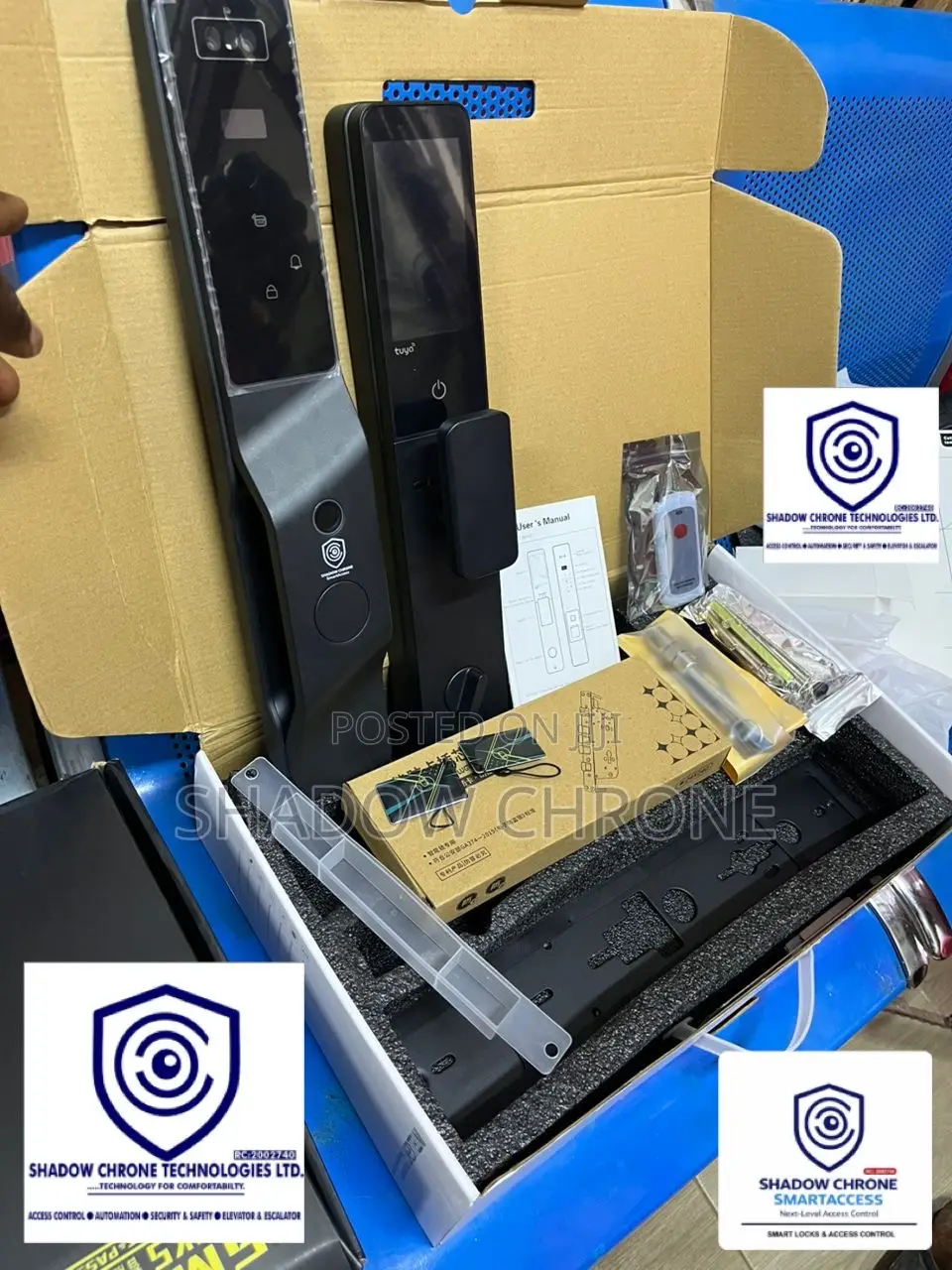 Digital Smart Door Lock With Fingerprint and Password Access