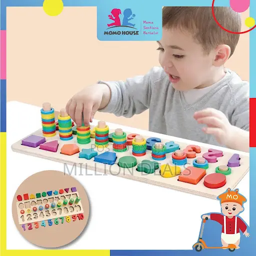 3in1 Logarithmic Board Kids Educational Toy Ages 3+