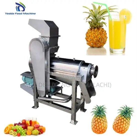 Industrial Fruit Juice Extractor / Multi Purpose Fruit Juicer 1ton /H