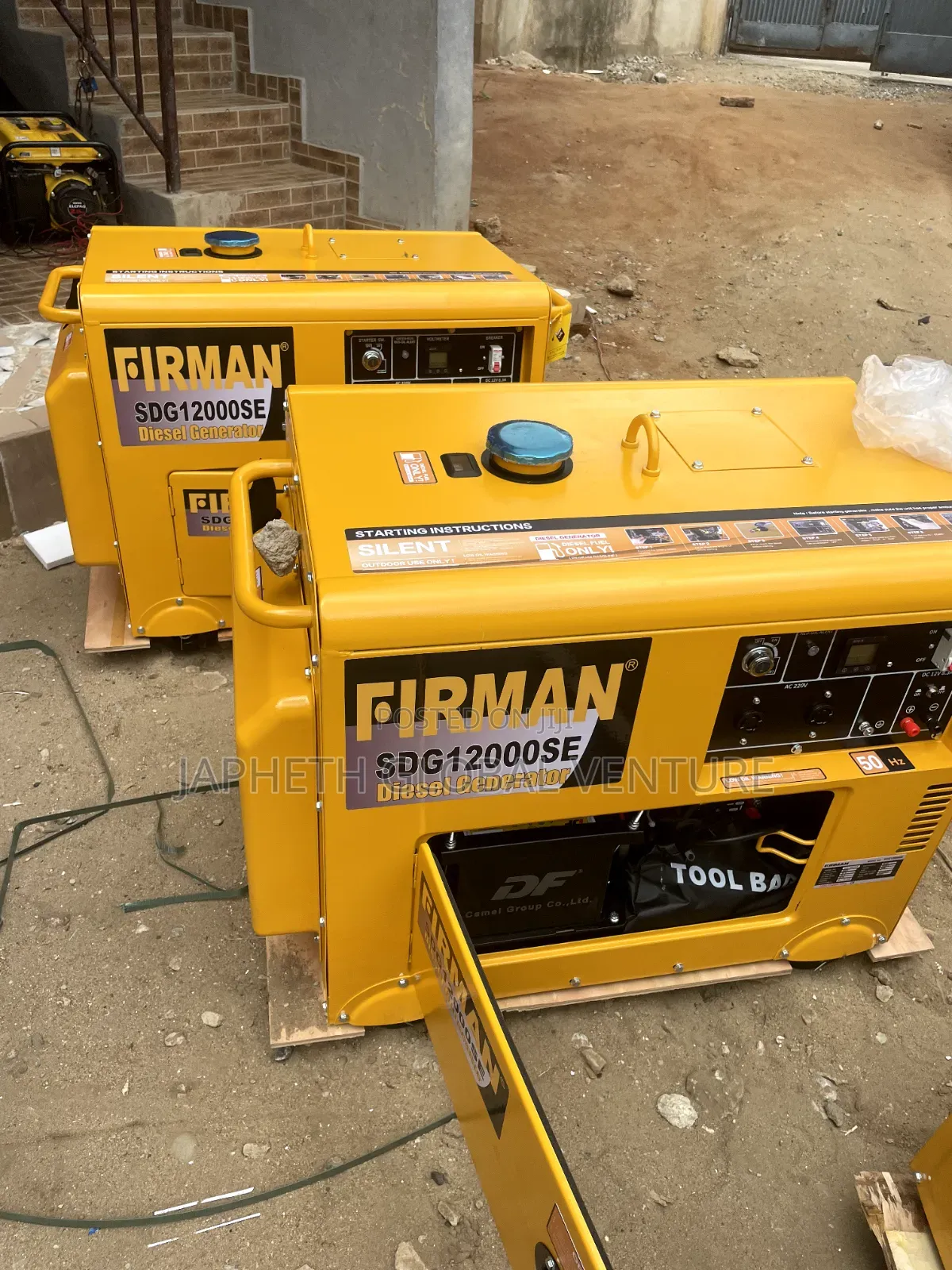 Firman Soundproof Diesel Generator – 10kva