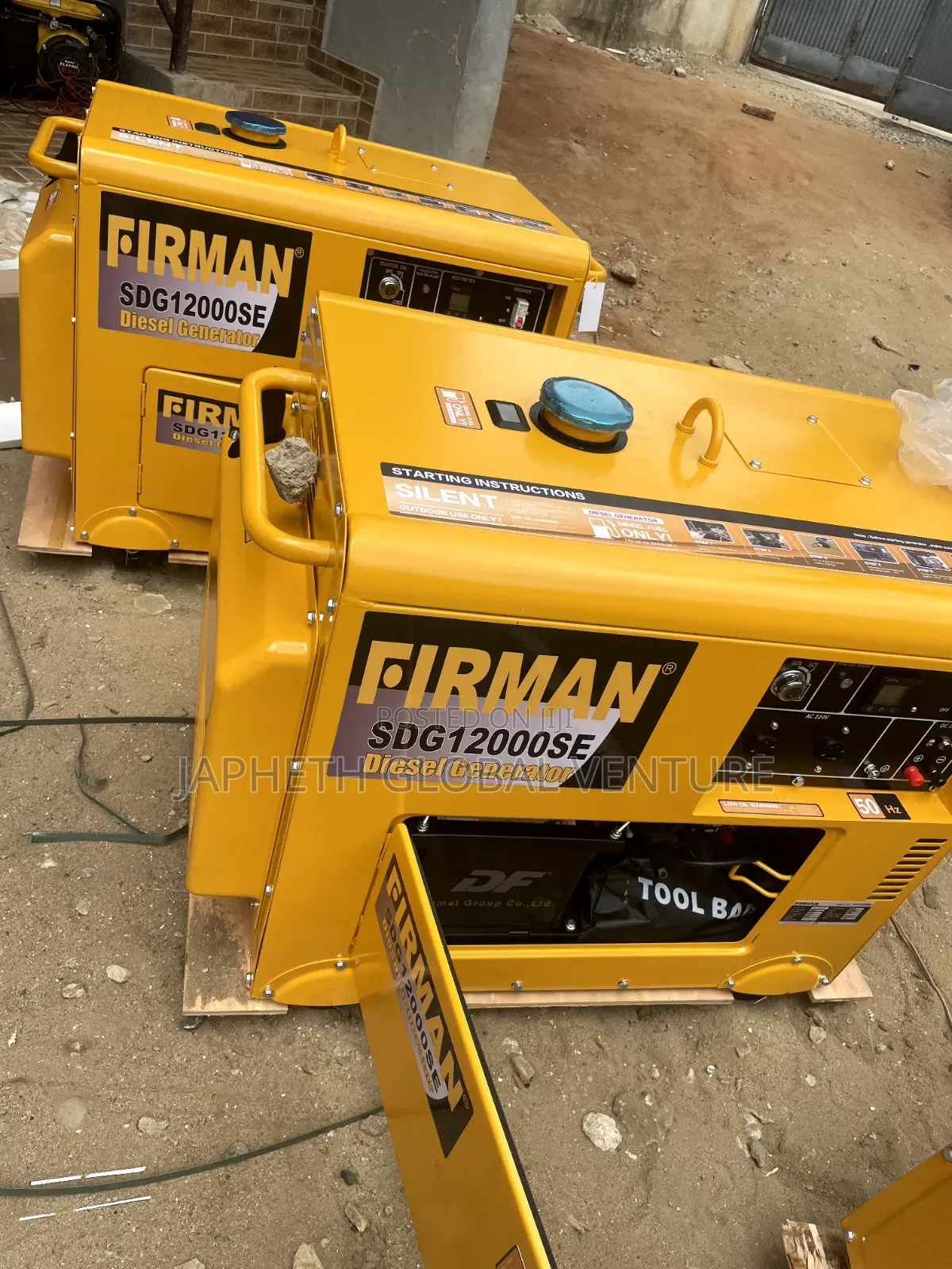 Premium Firman Sdg12000se Generator – 10kva