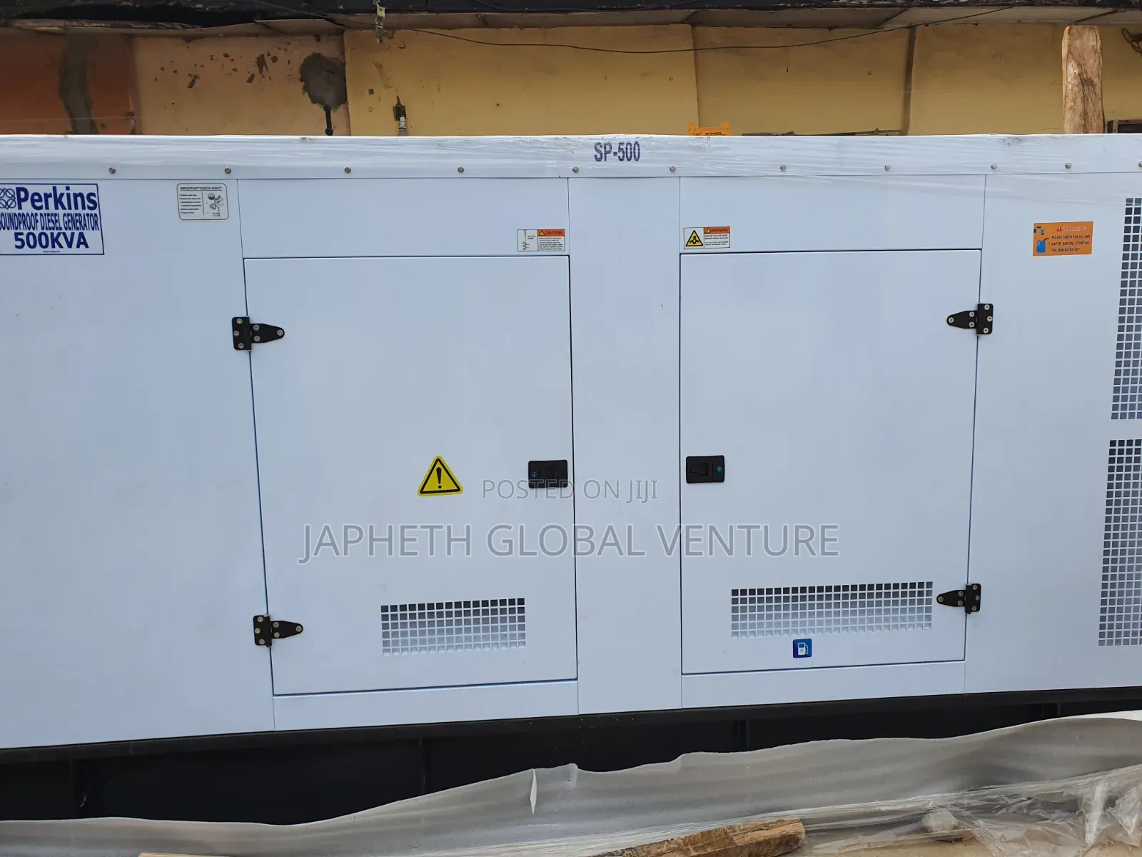 Premium 500kva Perkins Silent Generator – Ideal for Homes Businesses