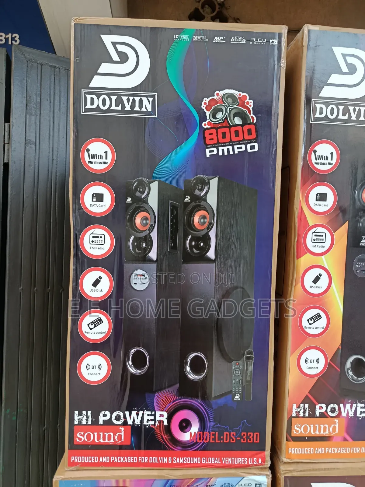 Dolvin 2.0 Bluetooth Tower Sound Speakers - Ds-330