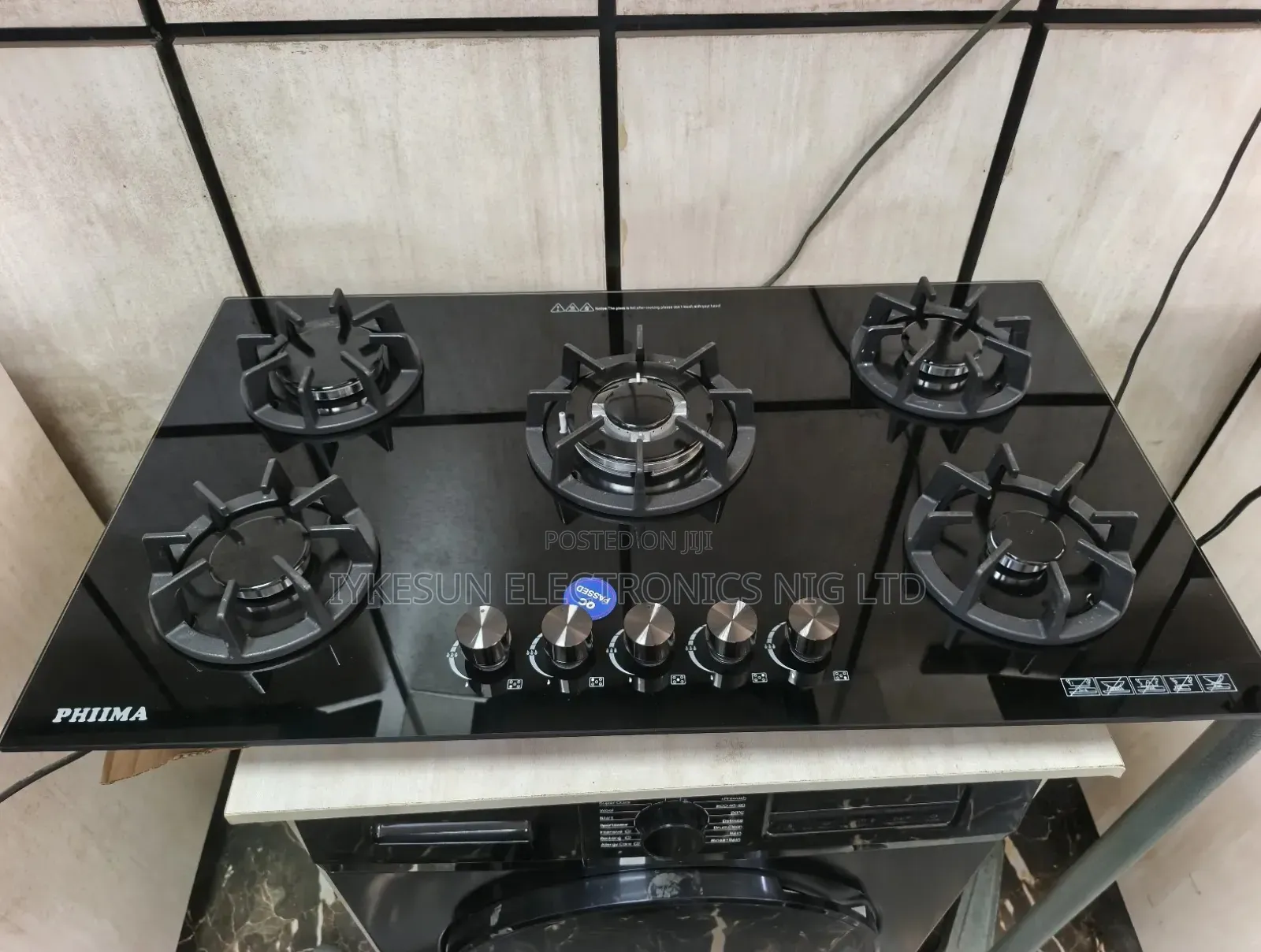 Original Phiima Built-in New Design Premium Luxury 5 Burners Gas Hob