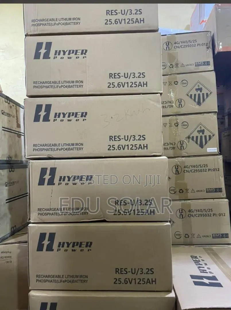 Solar Lithium Battery 3,2khw 24v