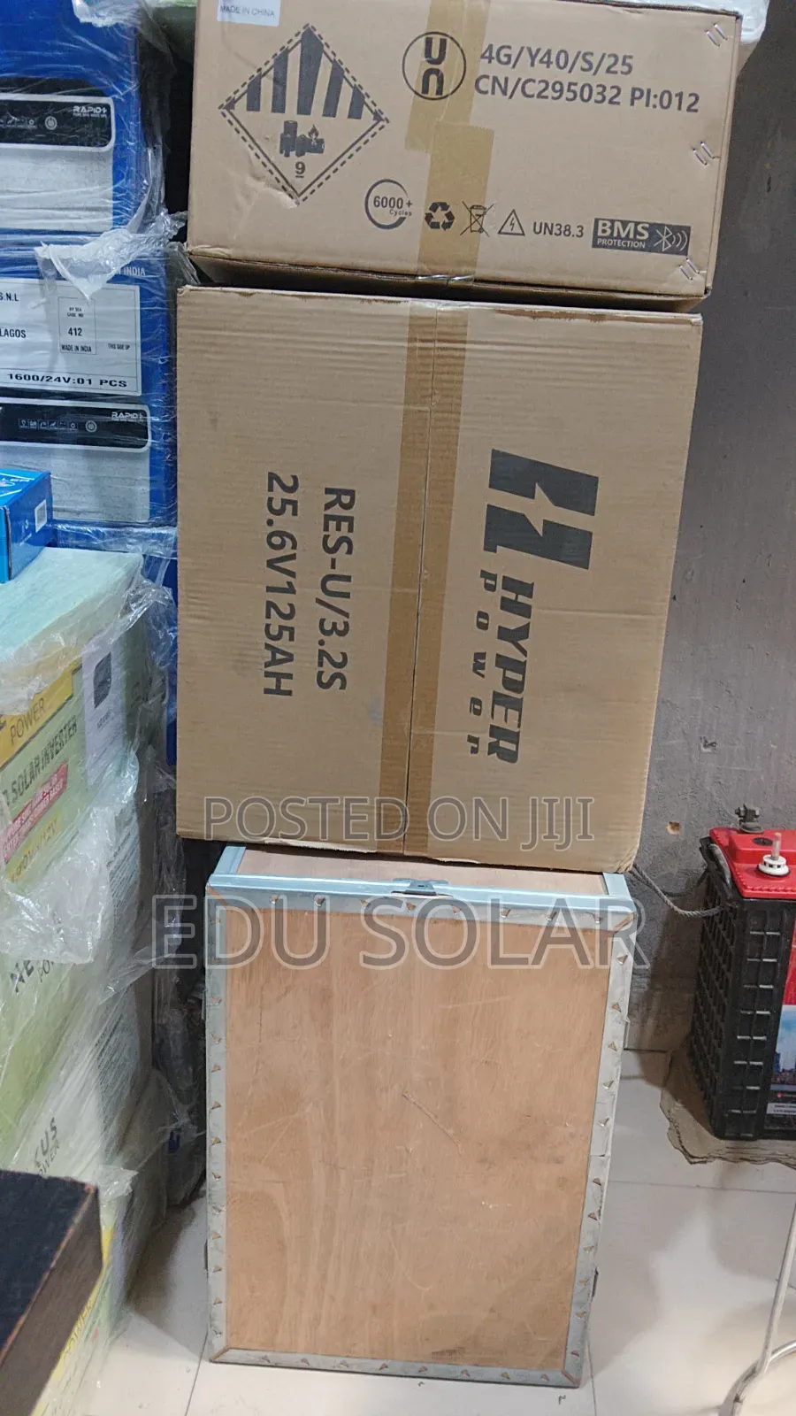 Solar Lithium Battery 3,2khw 24v