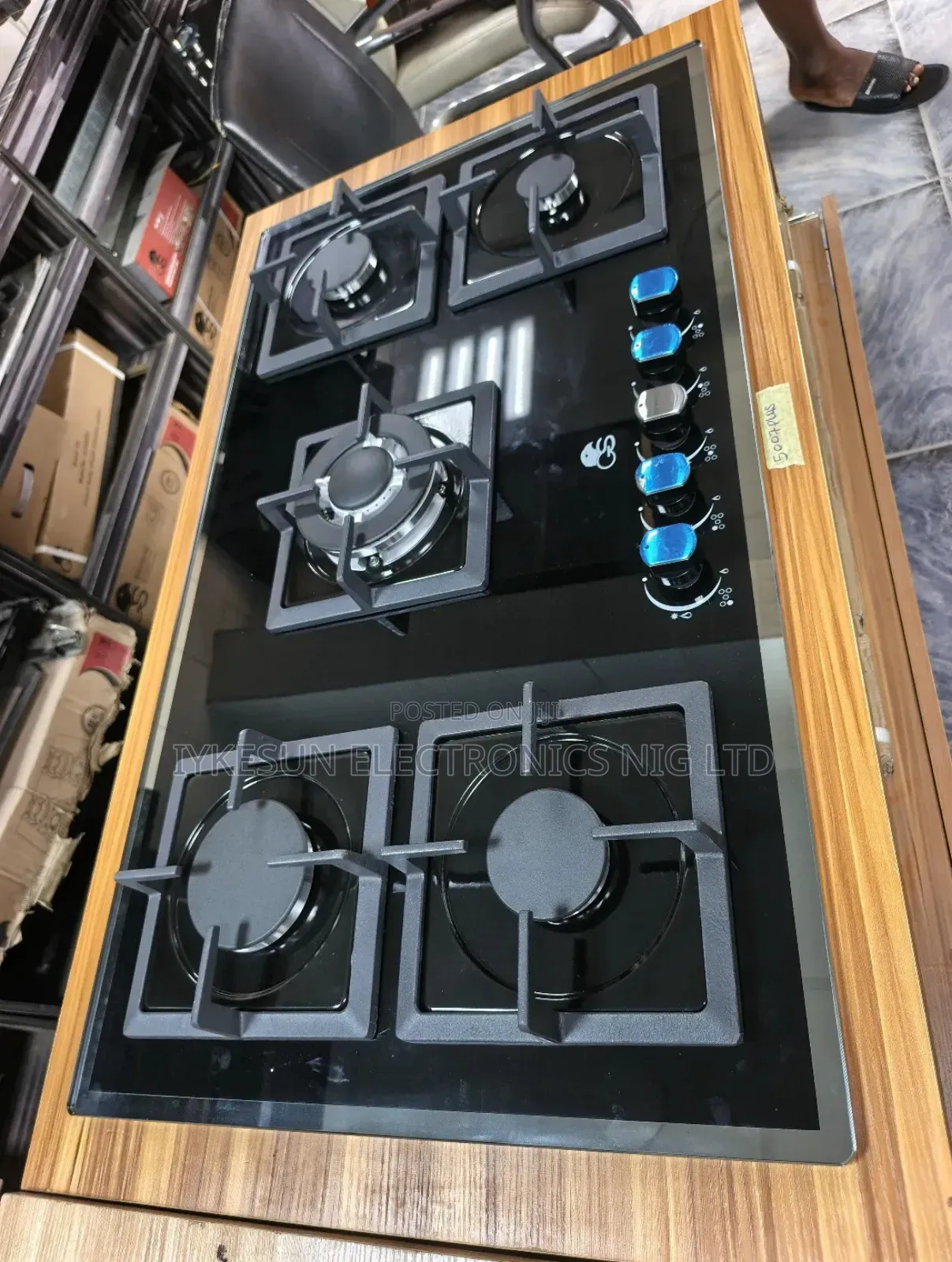 Original Gs Built-in Turkey Design 5 Burners Gas Cooker Hob 60x90cm