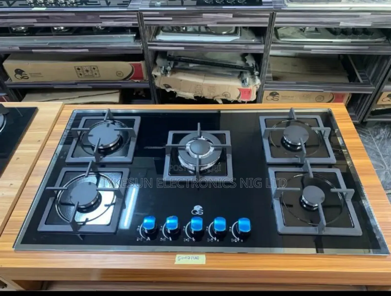 Original Gs 2026 New Model Inbuilt Cabinet 5 Burners Automatic Gas Hob