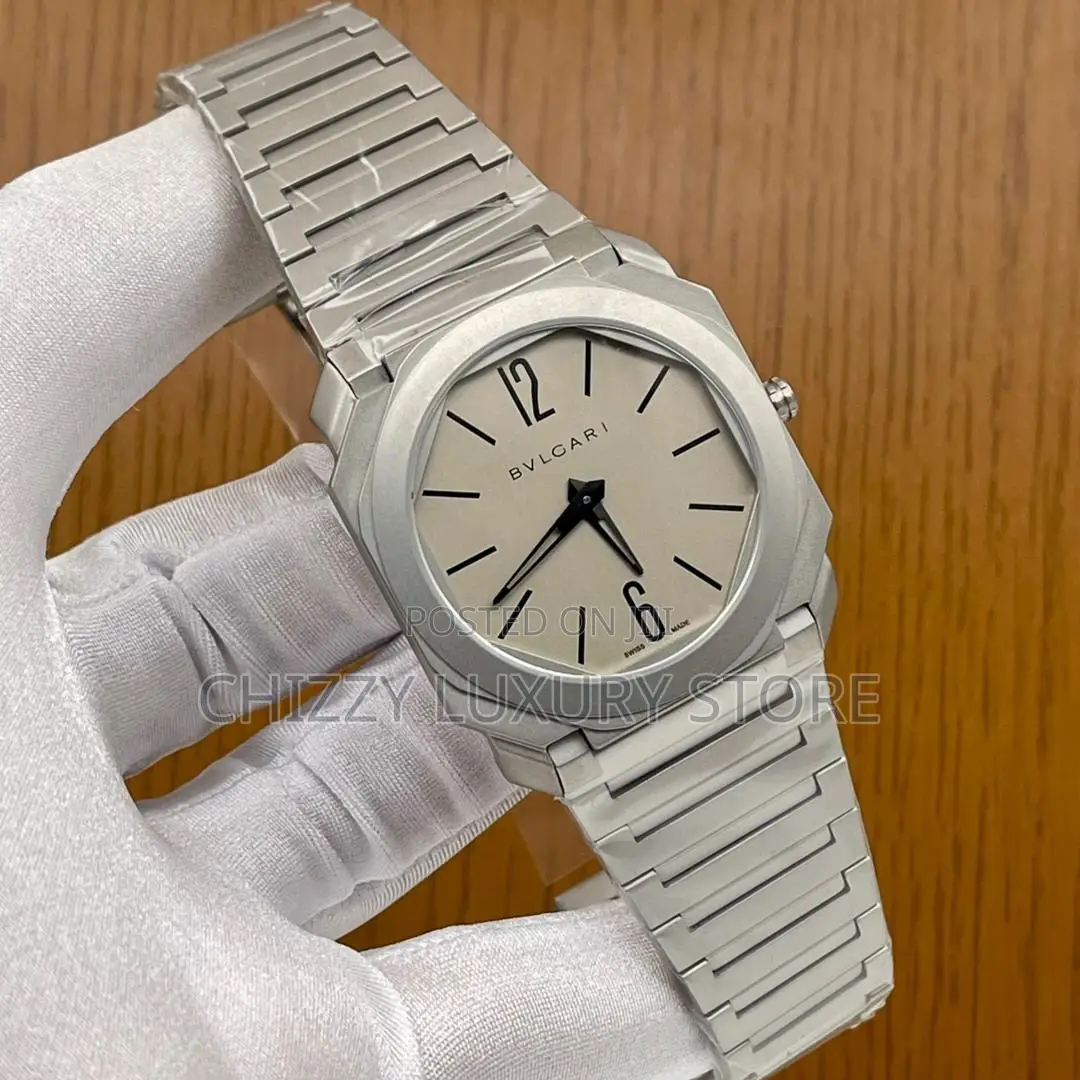 Bvlgari Quality Luxury Men Automatic Engine Wristwatch