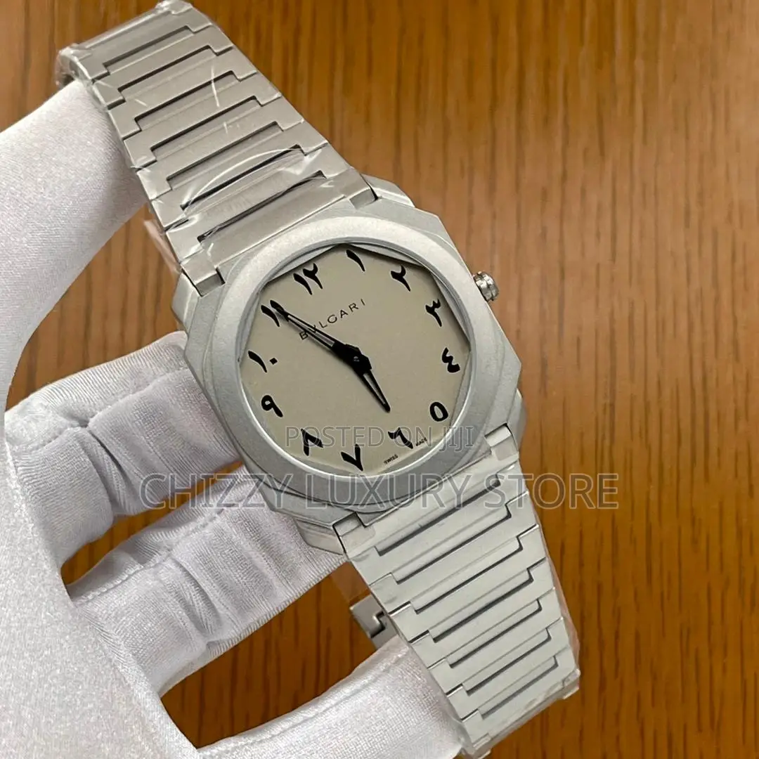 Bvlgari Quality Luxury Men Automatic Engine Wristwatch