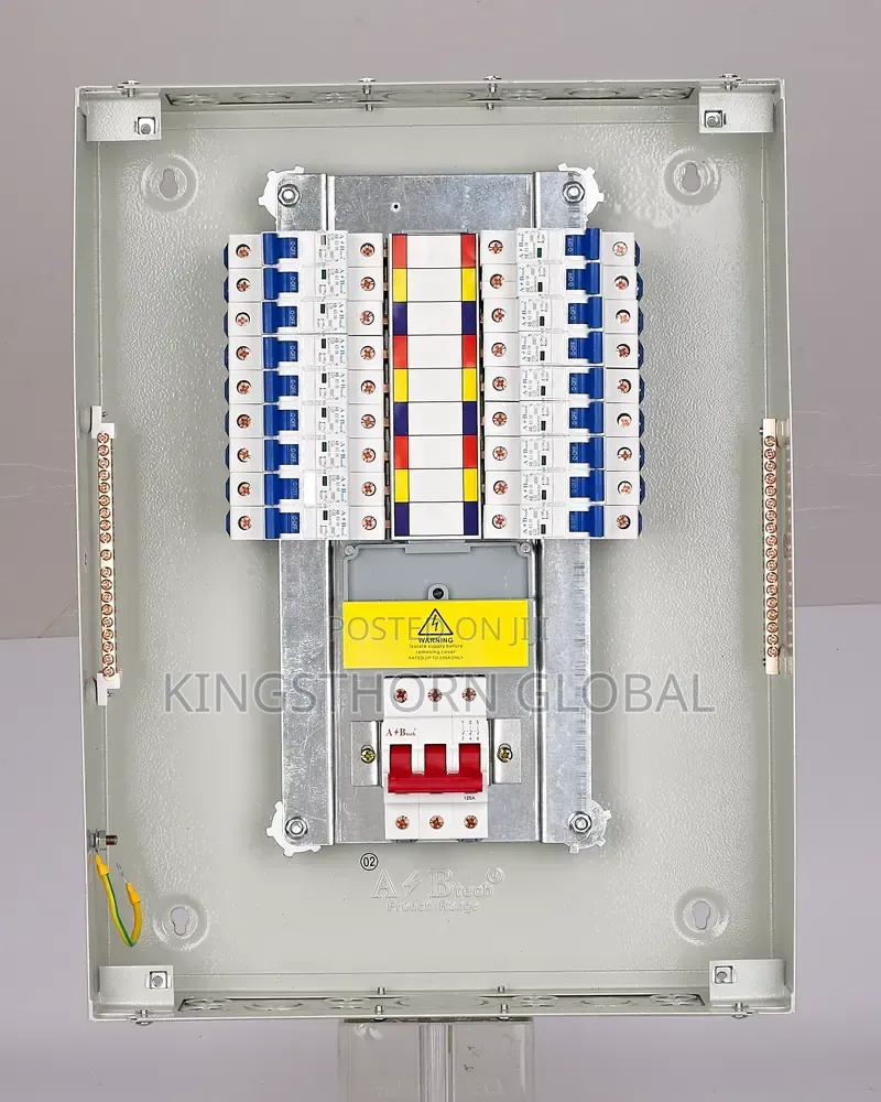 6 Way Distribution Board (Db) – Metal Enclosure