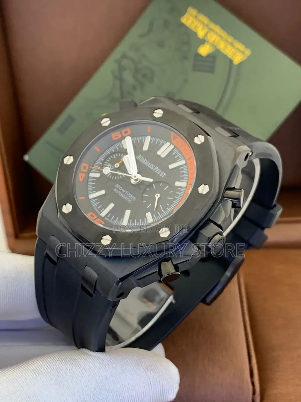 Audemars Piguet Quality Luxury Men Chronograph Rubber Strap