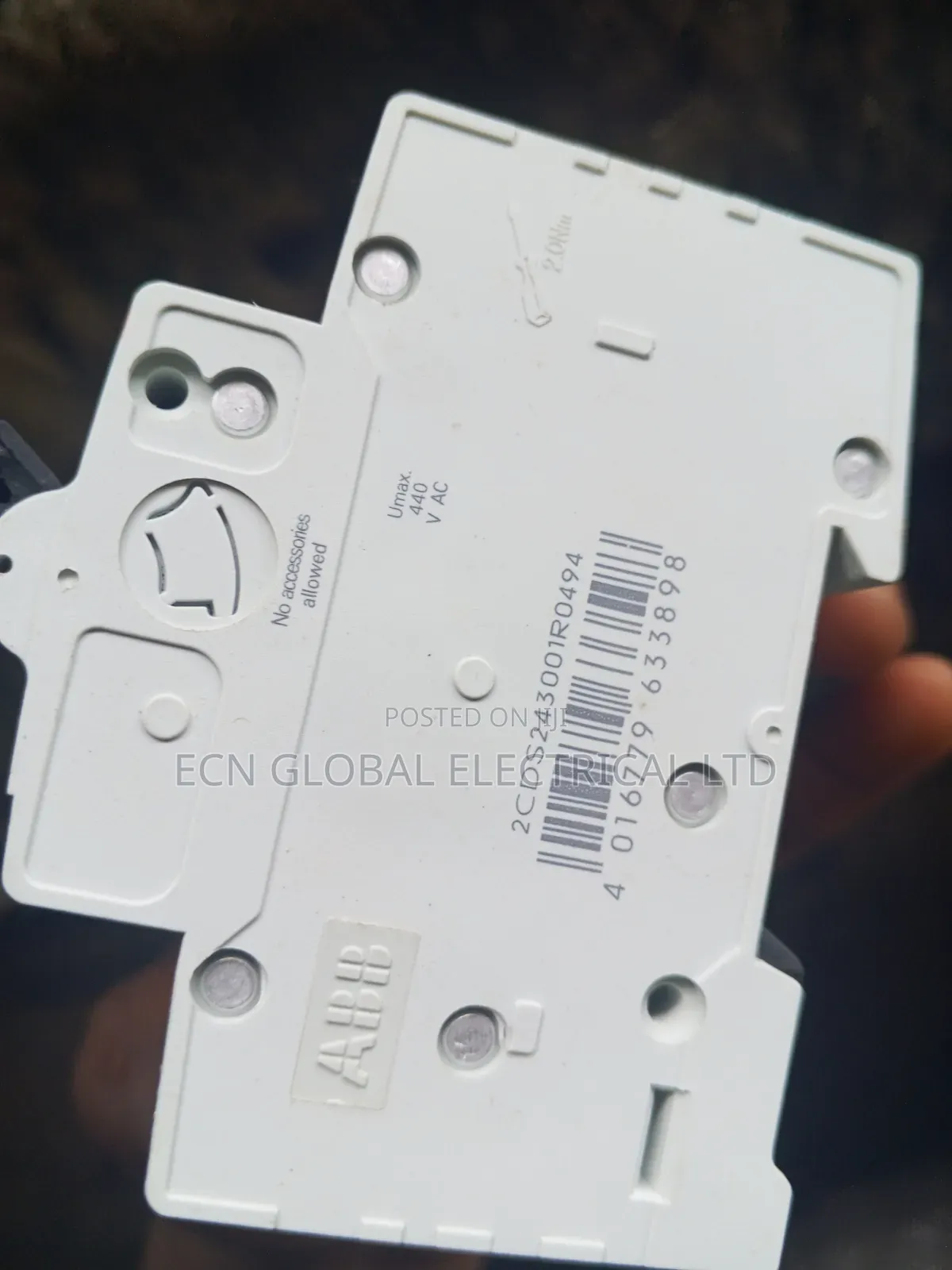 Original Abb 100a 3-Pole MCB Breaker
