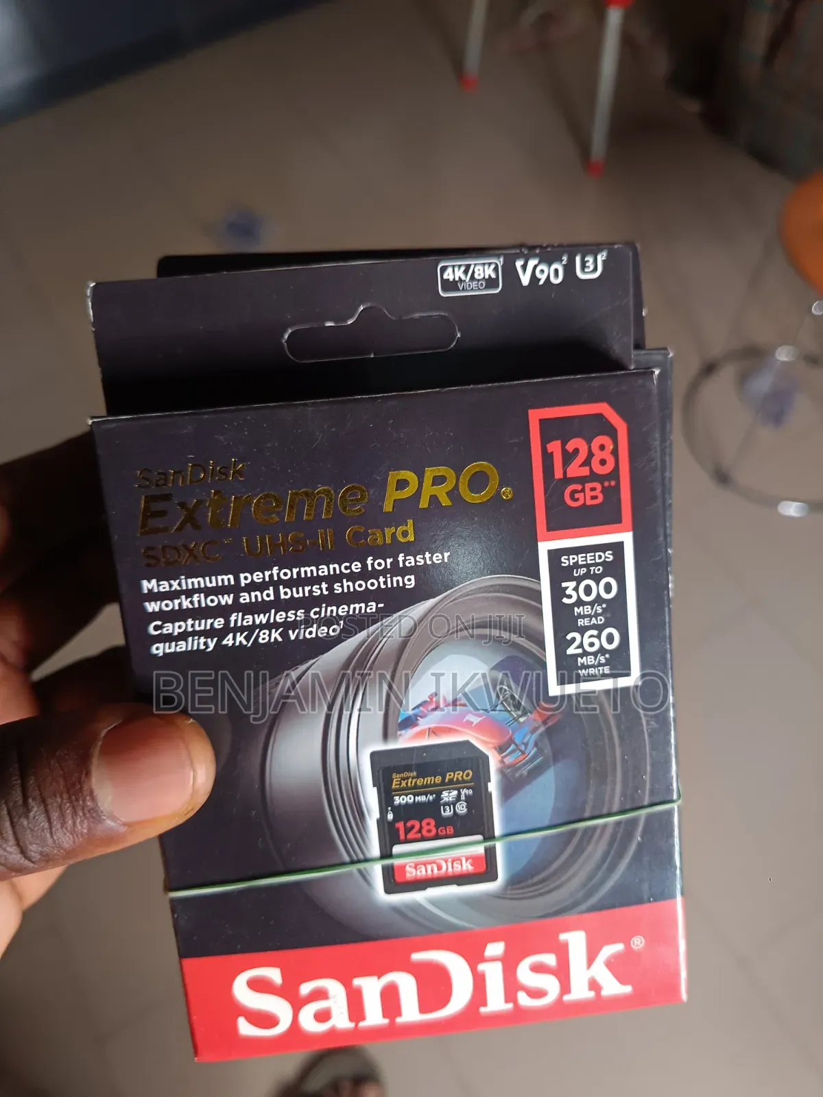 128gig Sd Card, Extreme Pro, Speed Up to 300mb/S ( V90)
