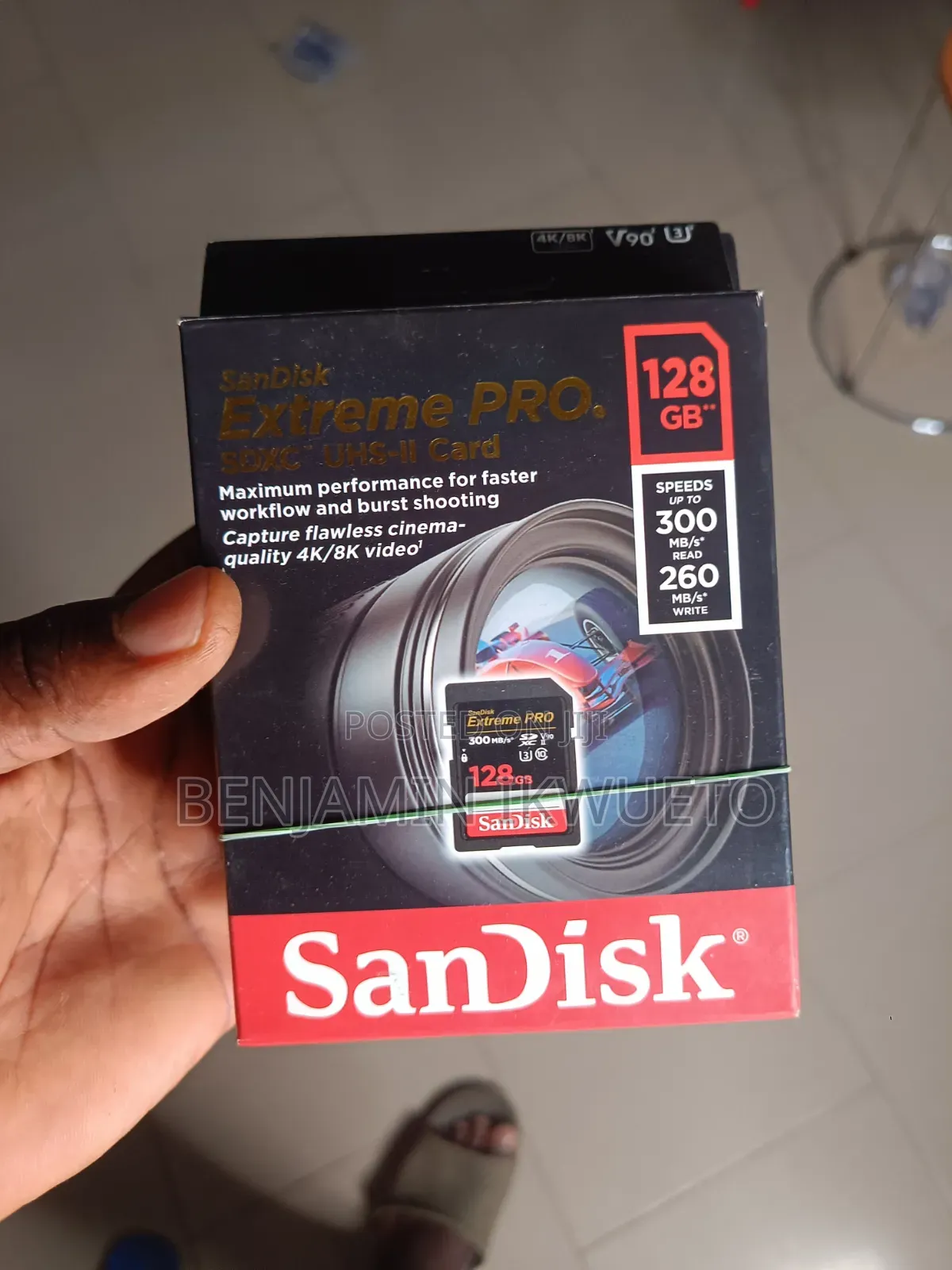128gig Sd Card, Extreme Pro, Speed Up to 300mb/S ( V90)