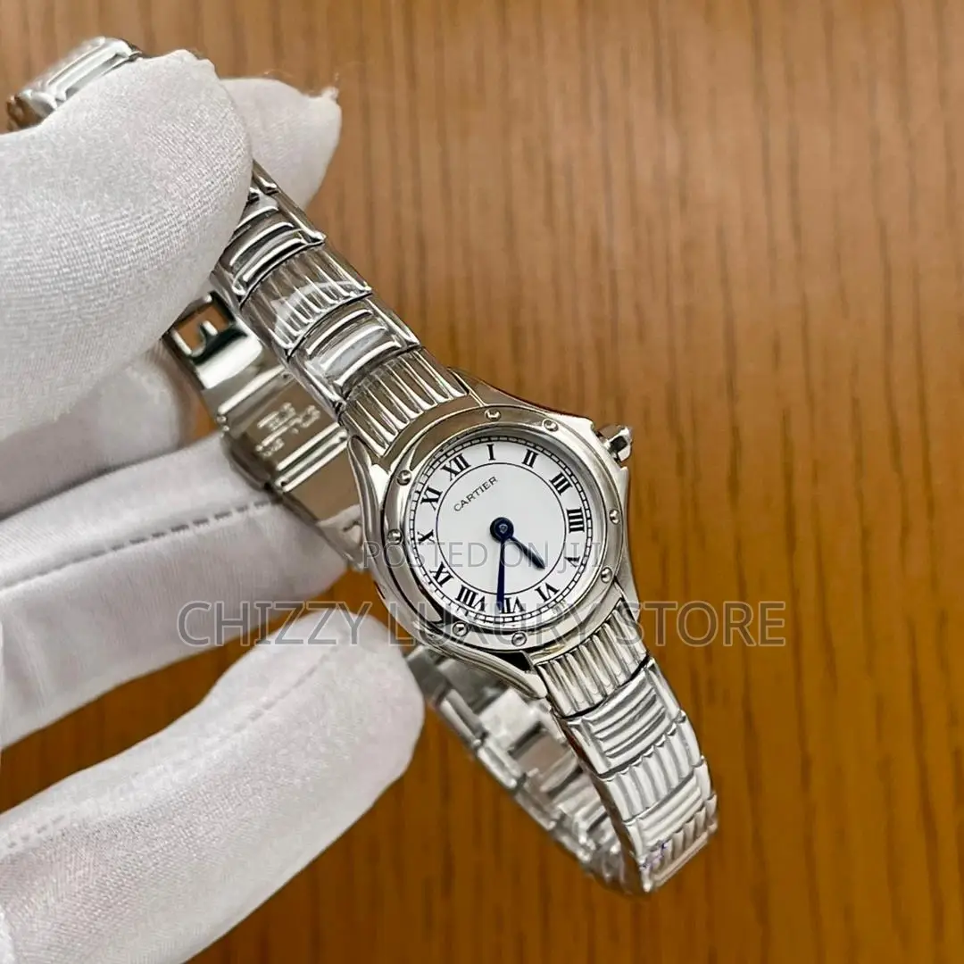 Cartier Quality Luxury Ladies Chain Strap Wristwatch