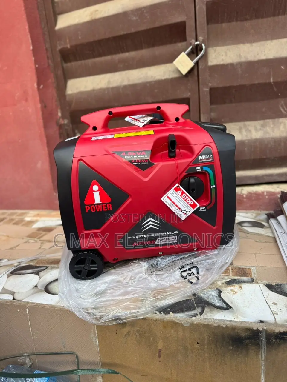 Ipower 4.5kva Petrol Inverter Generator With 1 Year Warranty