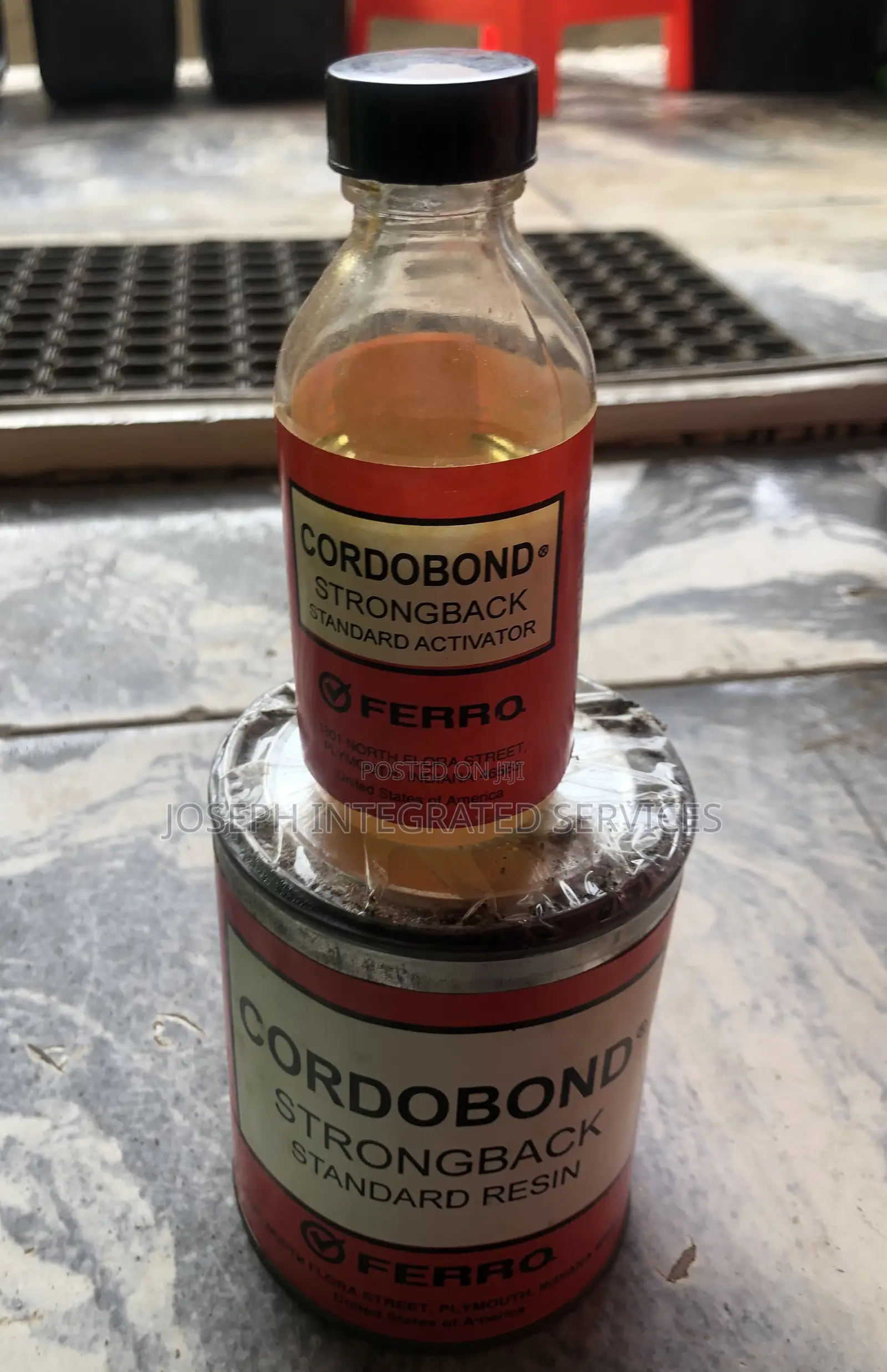 Cordobond Strongback Standard Resin and Activator