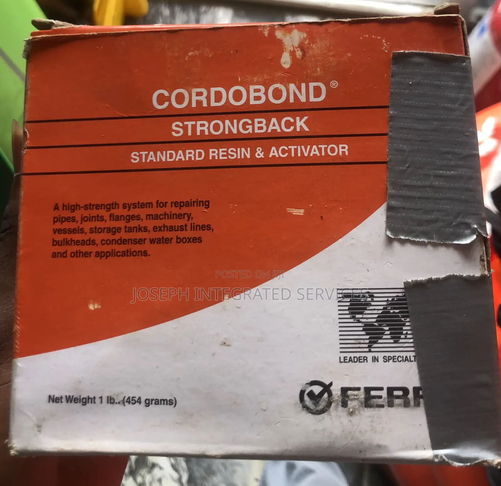Cordobond Strongback Standard Resin and Activator