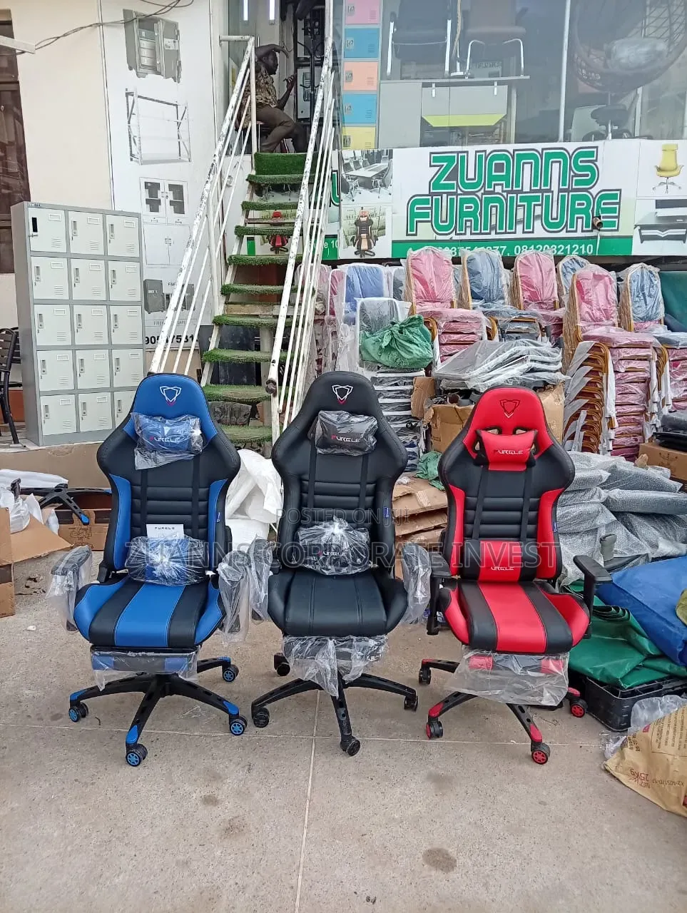 Brown New Elegant Gaming Chair