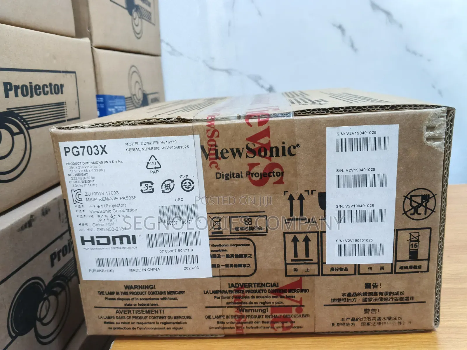 Viewsonic Pg703x 4000 Lumens Xga DLP Projector