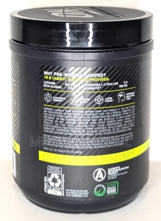 Optimum Nutrition Amped Pre Work-out